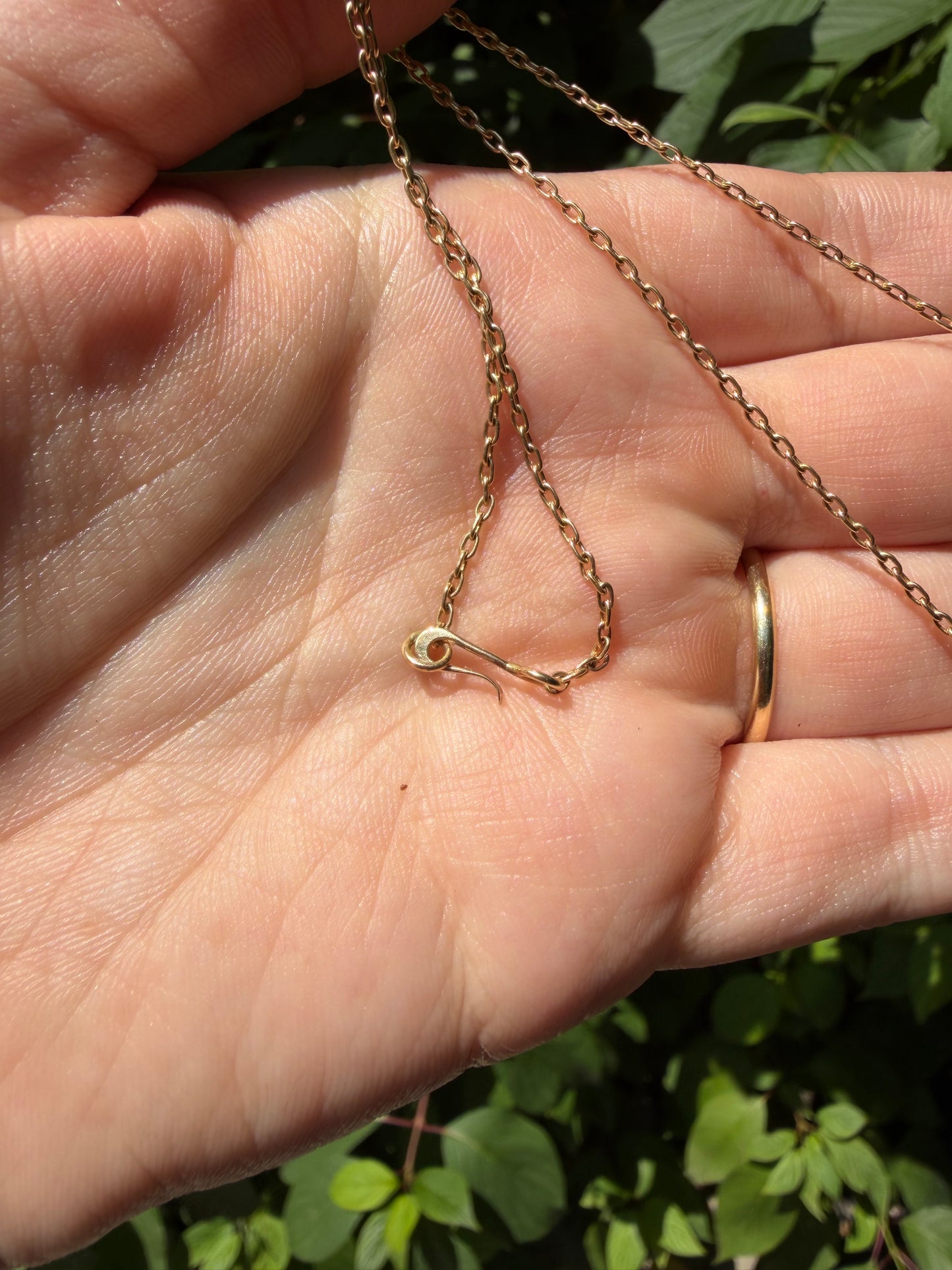 14k Medium Oval Rolo Chain