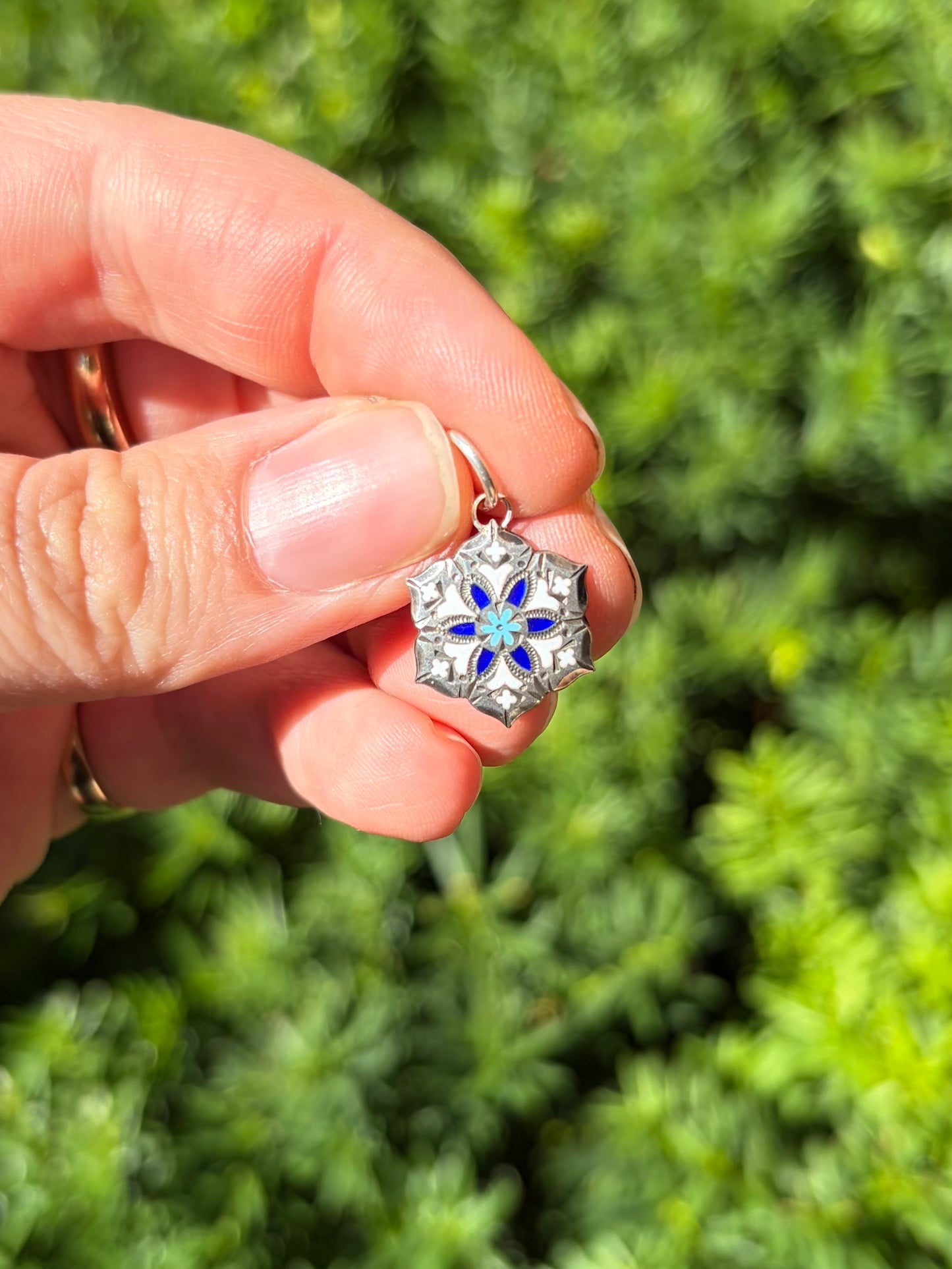 Sterling and Enamel Cufflink Conversion