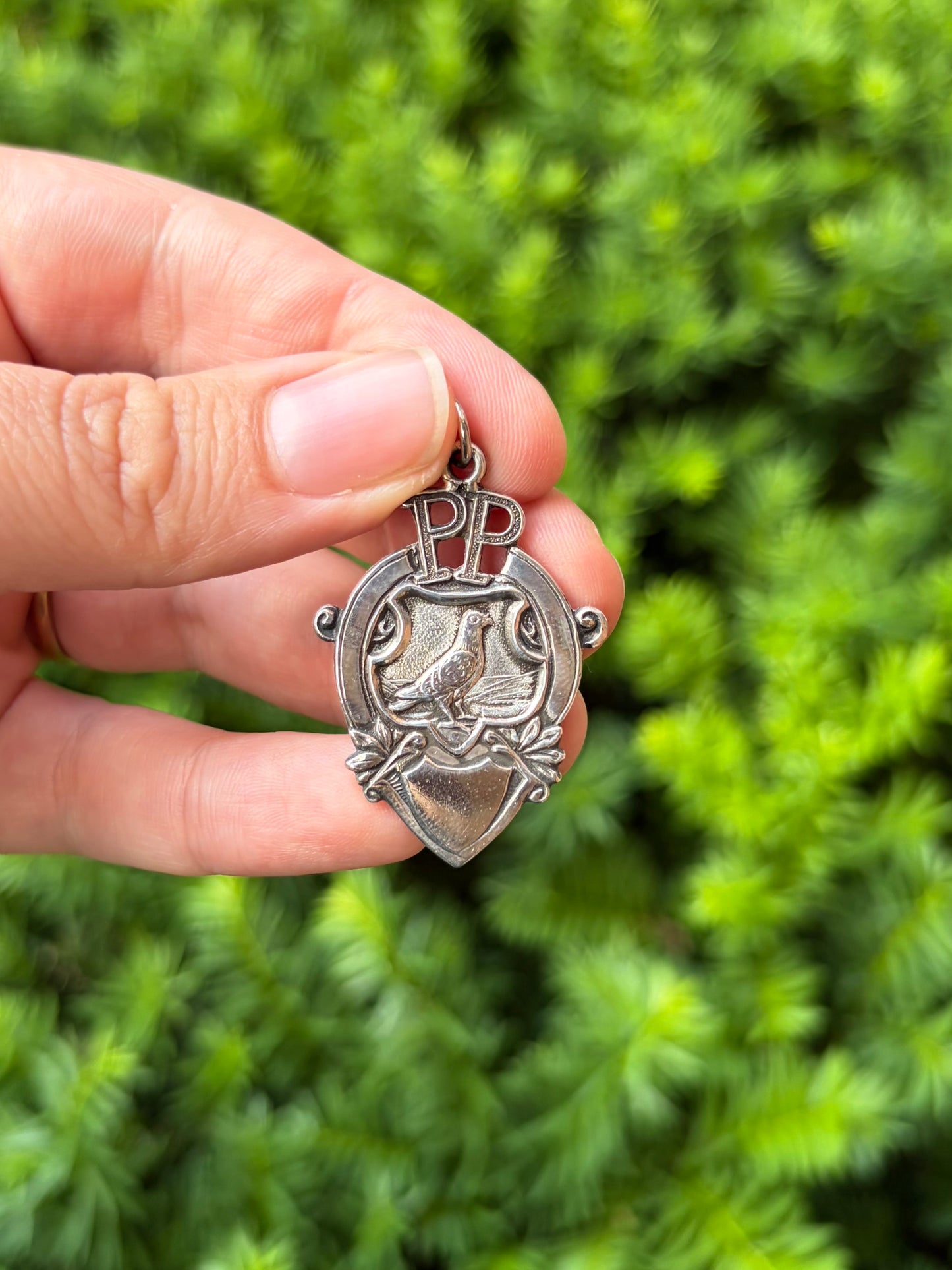 Antique Pigeon Racing Medal