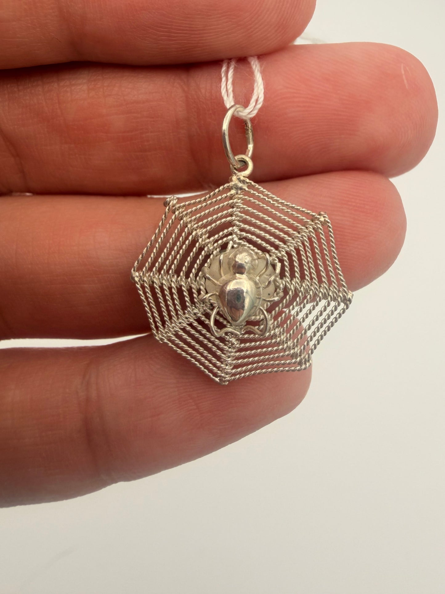 Spiderweb Charm