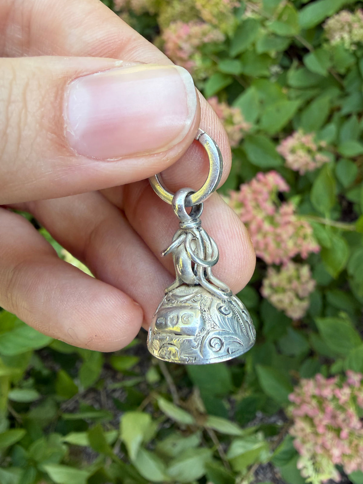 Antique Sterling Silver Watch Fob