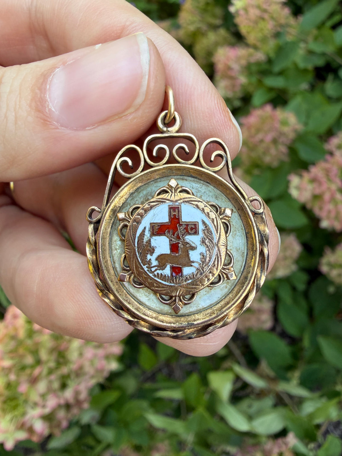 Vintage Catholic Order of Foresters Fob