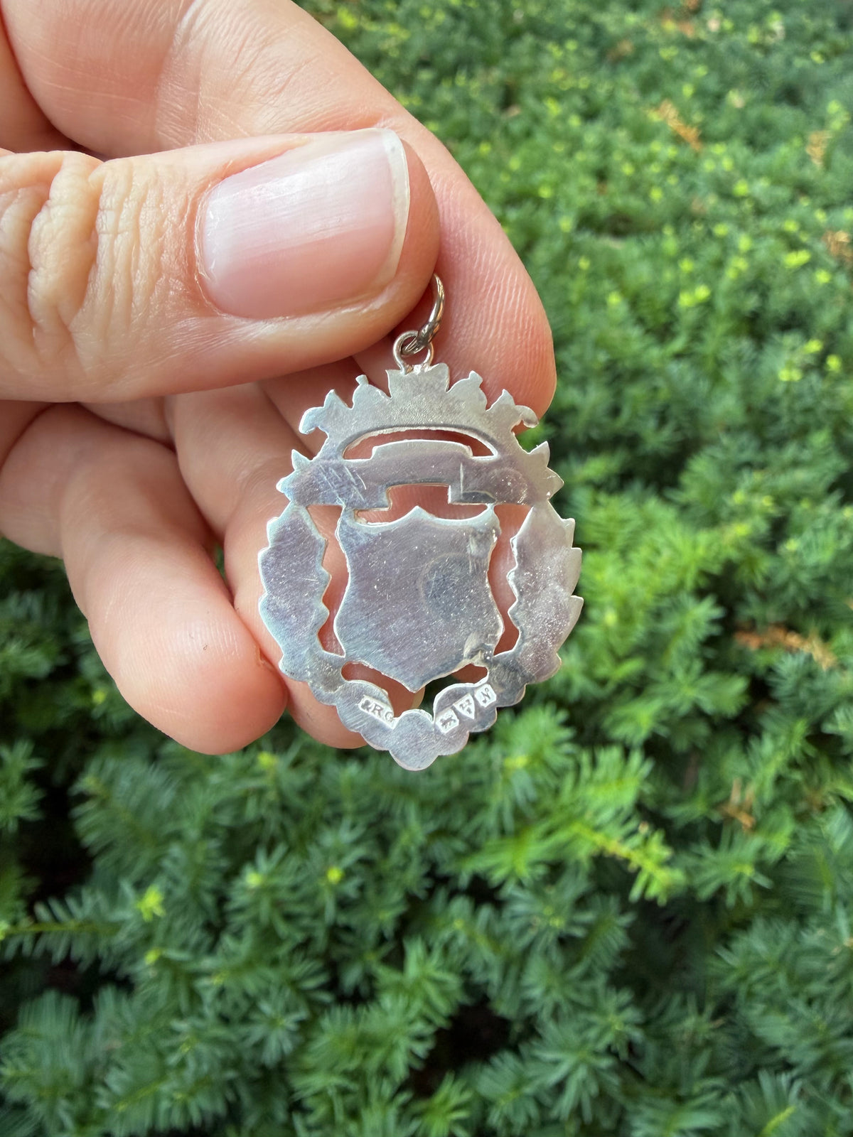 Antique Sterling Silver Medal