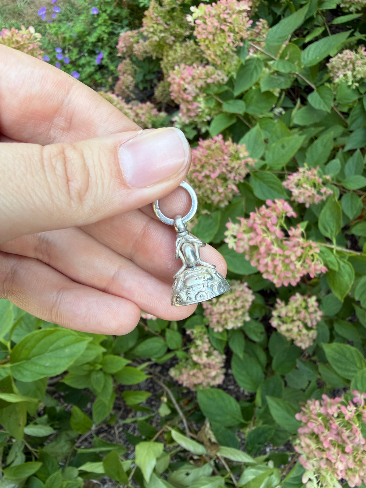Antique Sterling Silver Watch Fob