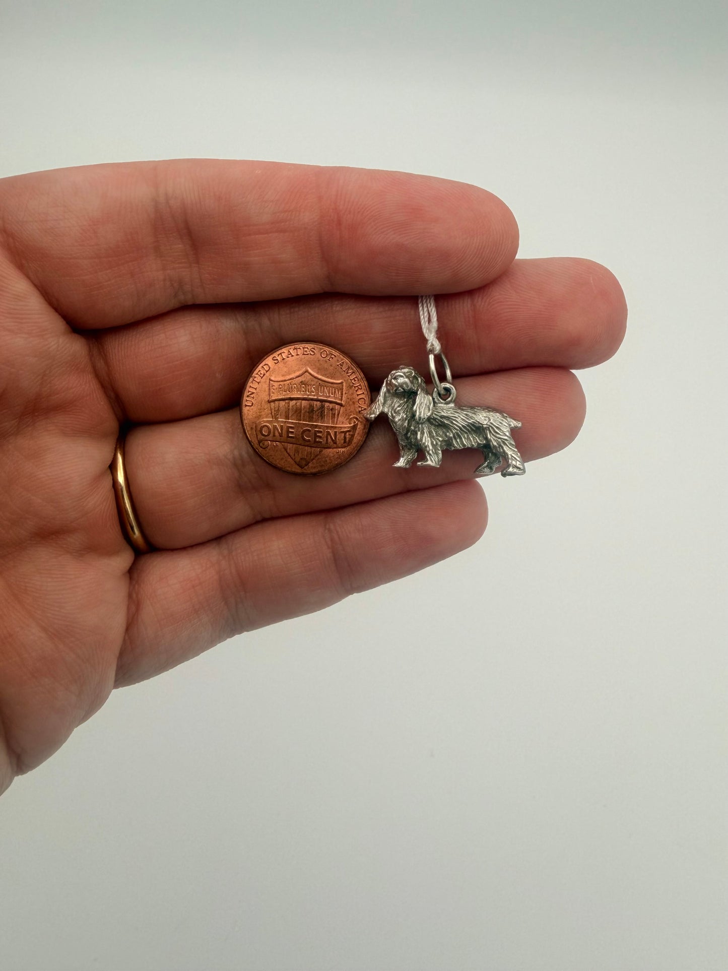 Sterling Silver Cavalier Charm