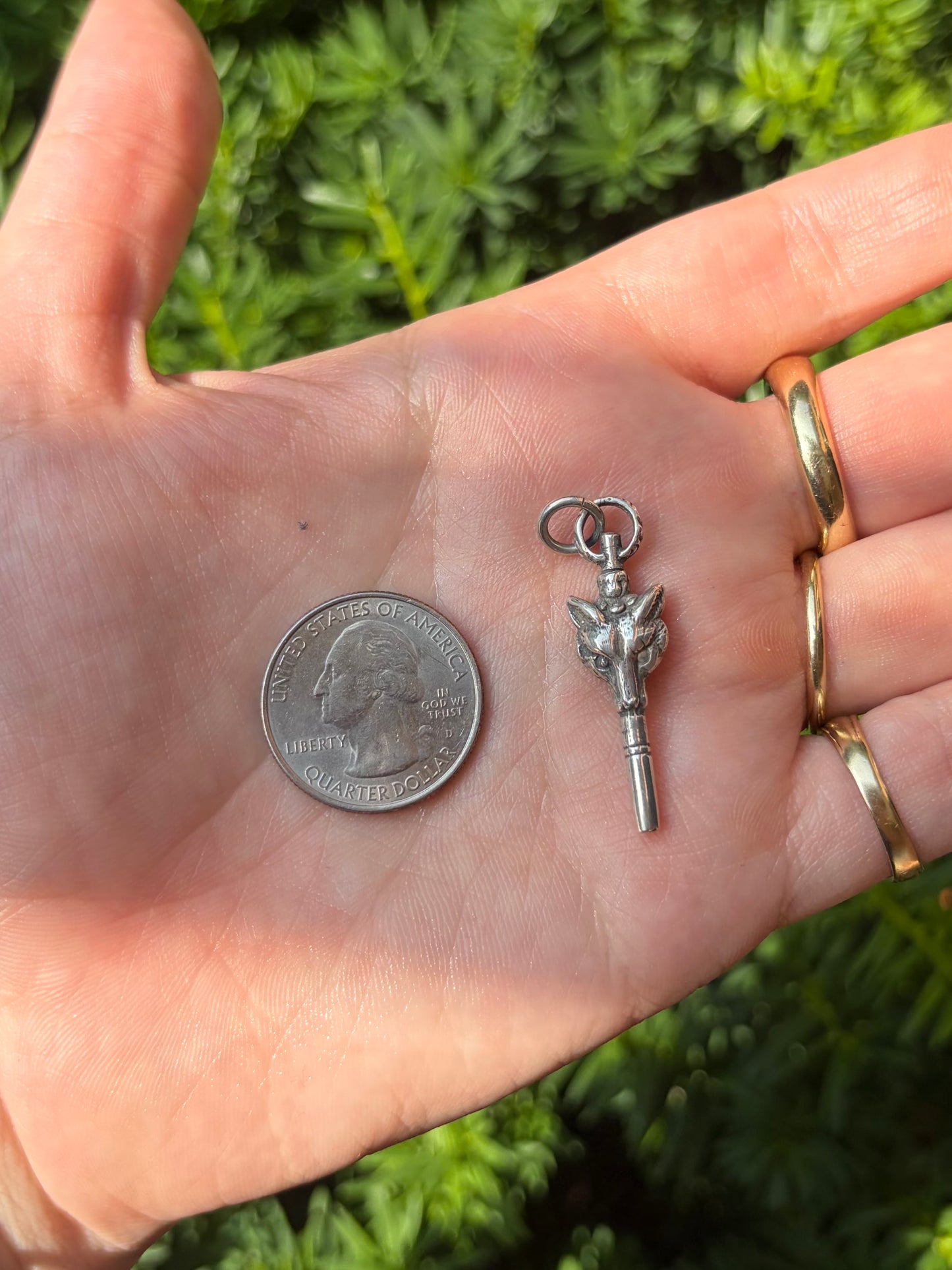 Vintage Fox Watch Key
