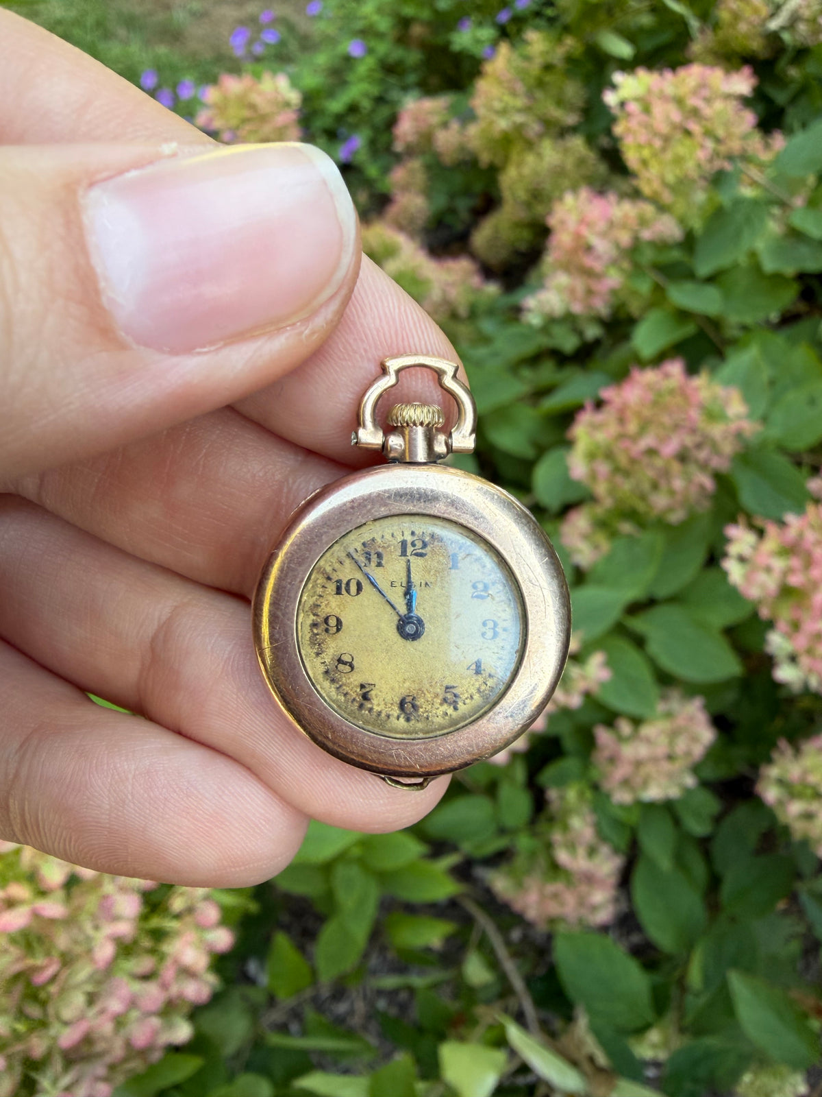 Elgin Gold Fill Vintage Pocket Watch