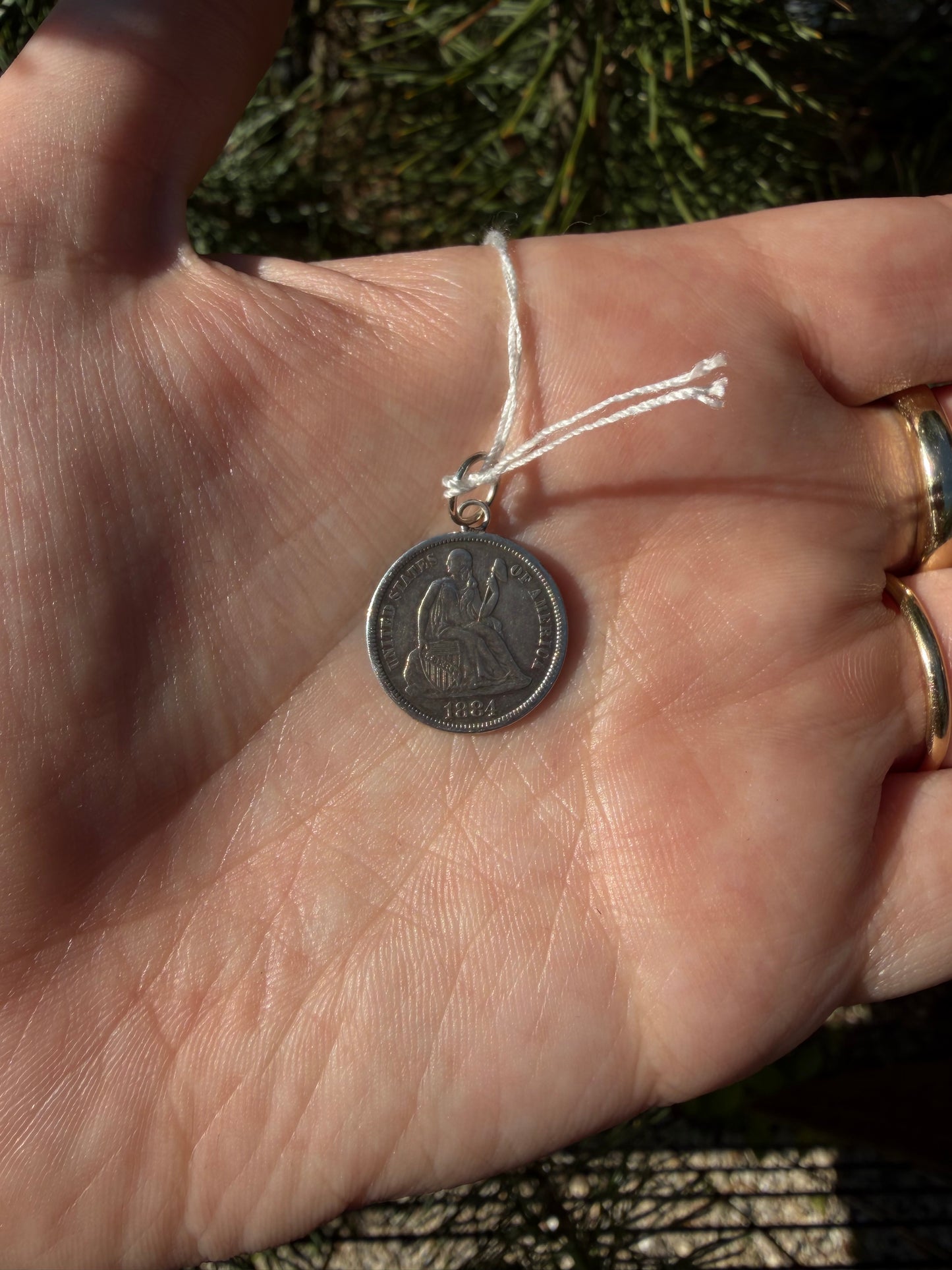 “CED” Victorian Love Token