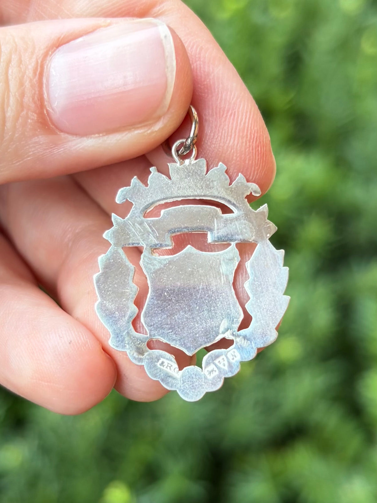 Antique Sterling Silver Medal