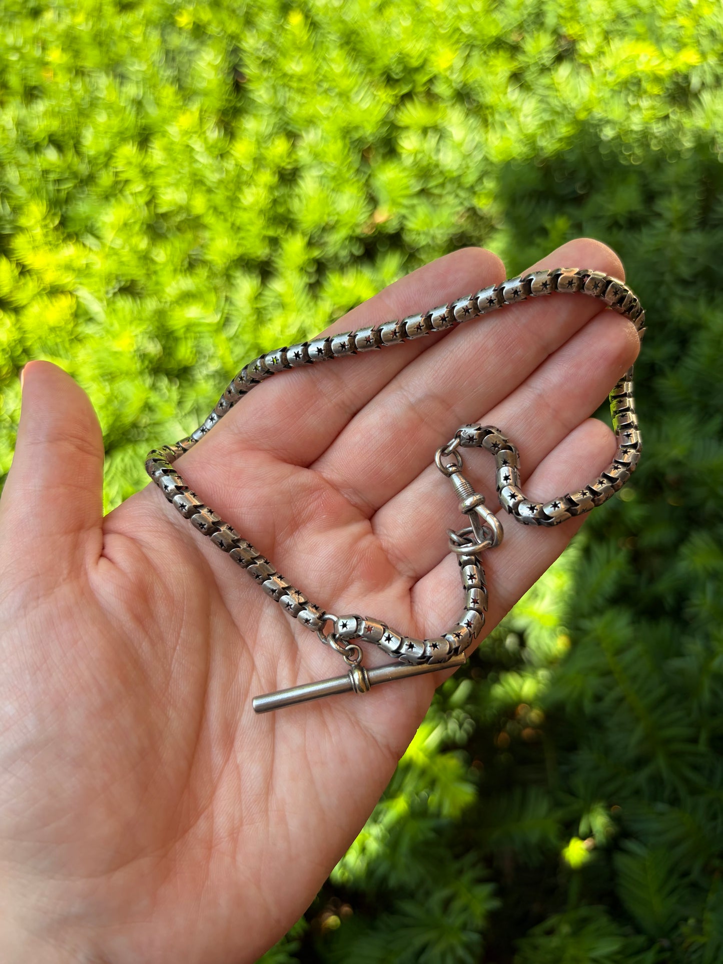 Vintage Star Pierced Chain