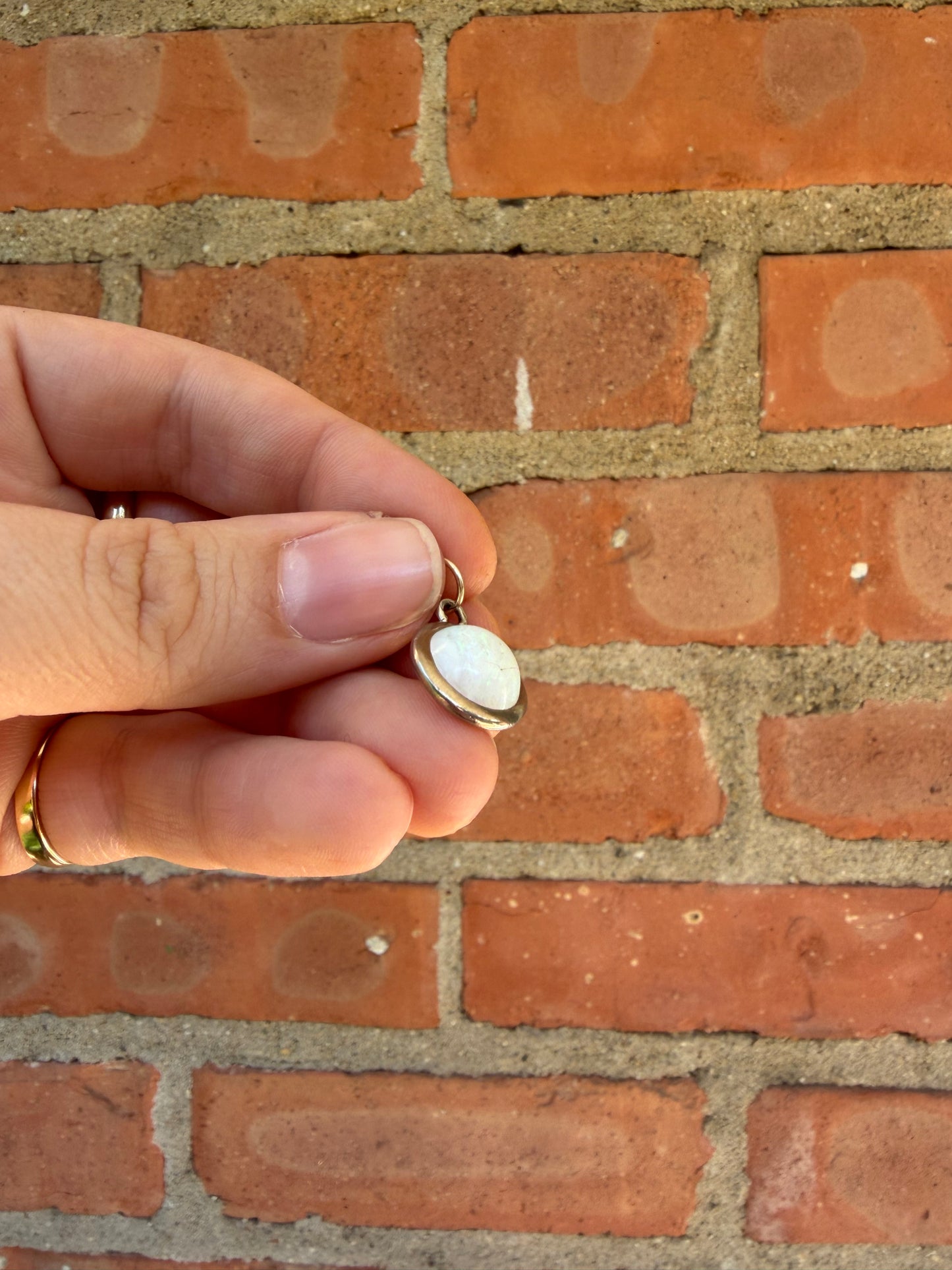 Opal Cabochon Charm