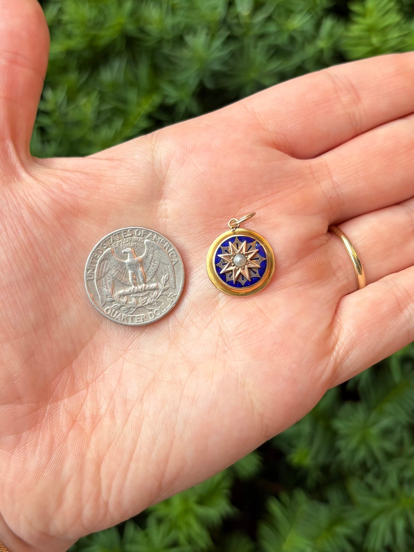 14k and Enamel Converted Pin