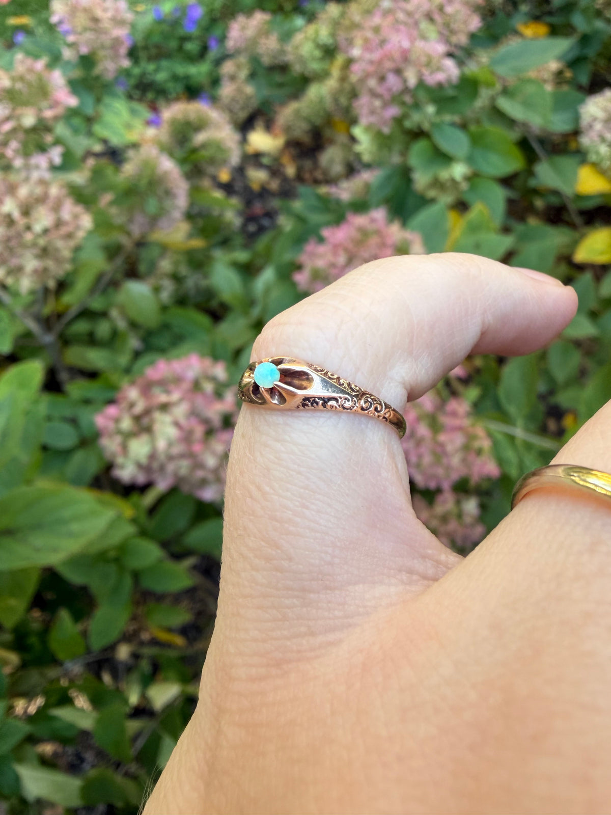 Vintage 10k Opal Ring