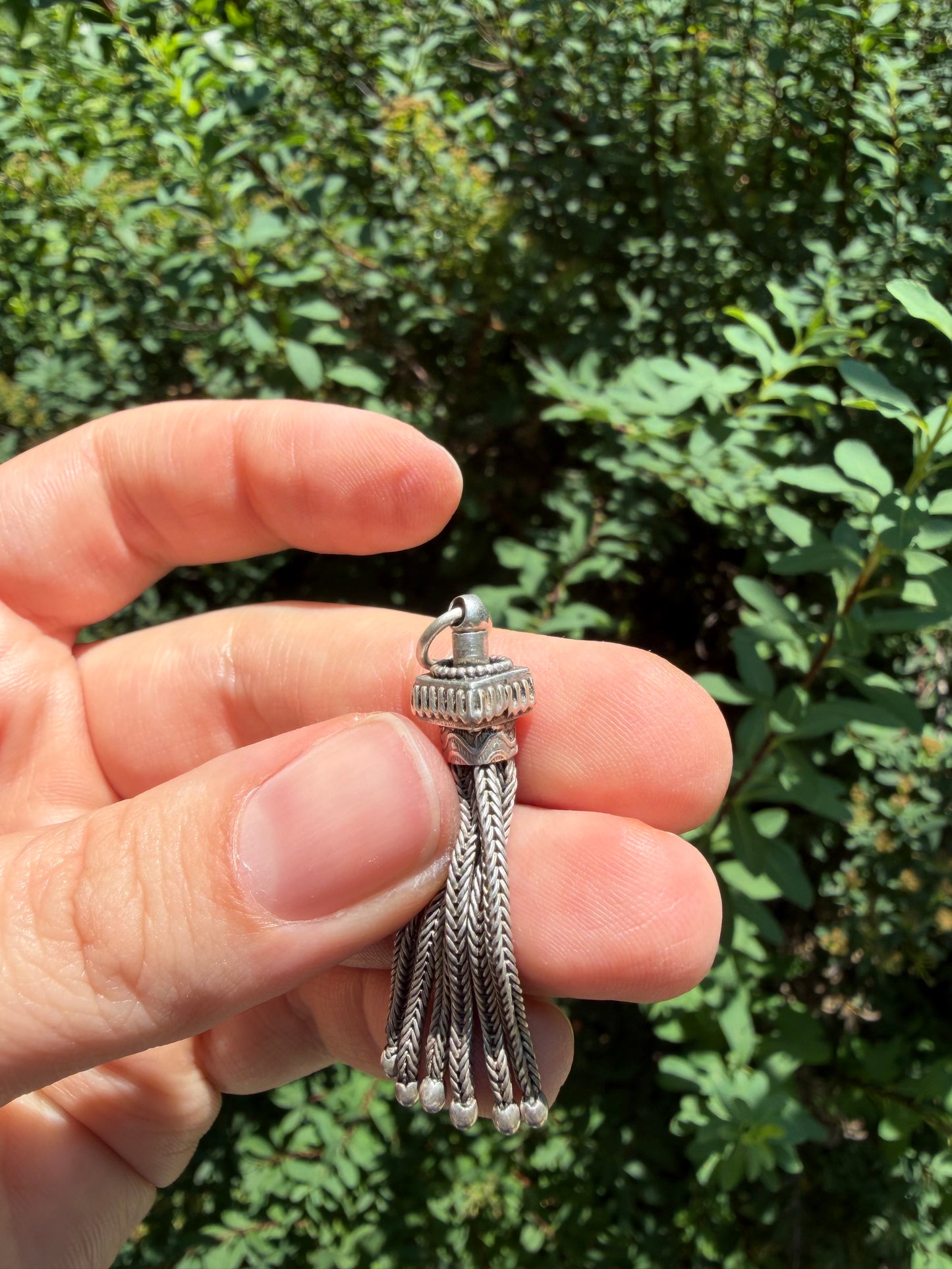 Sterling Silver Tassel #1