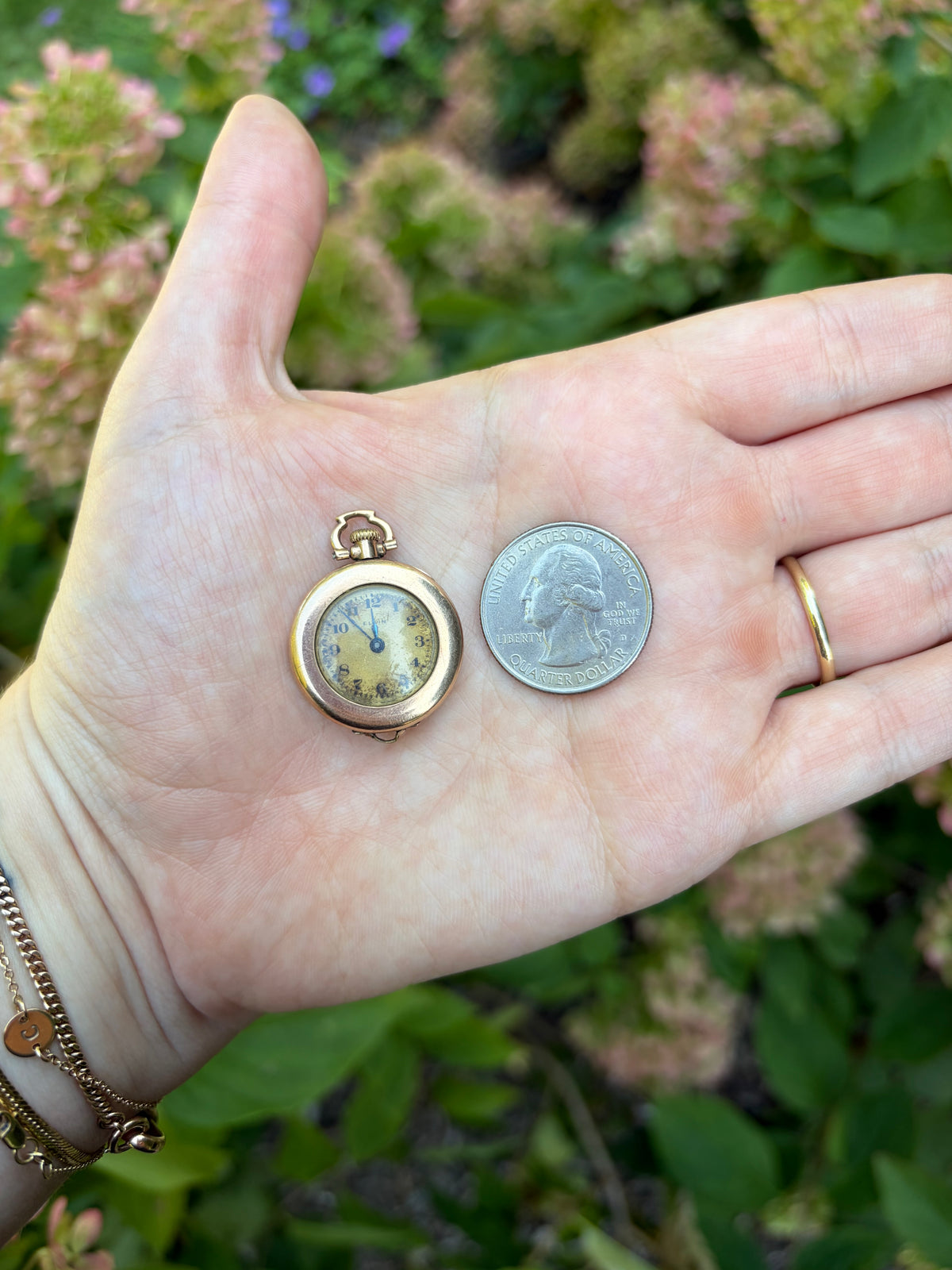 Elgin Gold Fill Vintage Pocket Watch