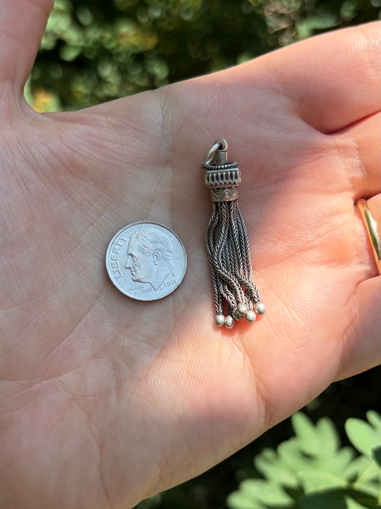 Sterling Silver Tassel #1