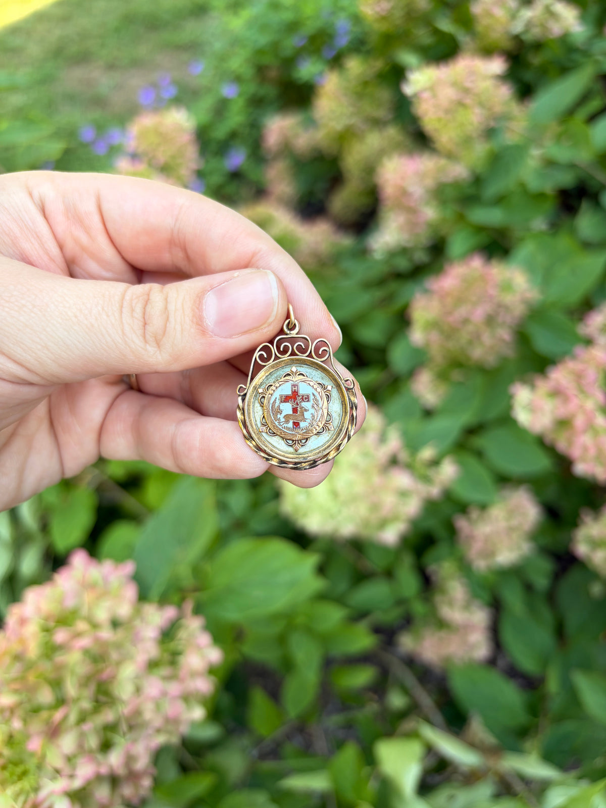Vintage Catholic Order of Foresters Fob
