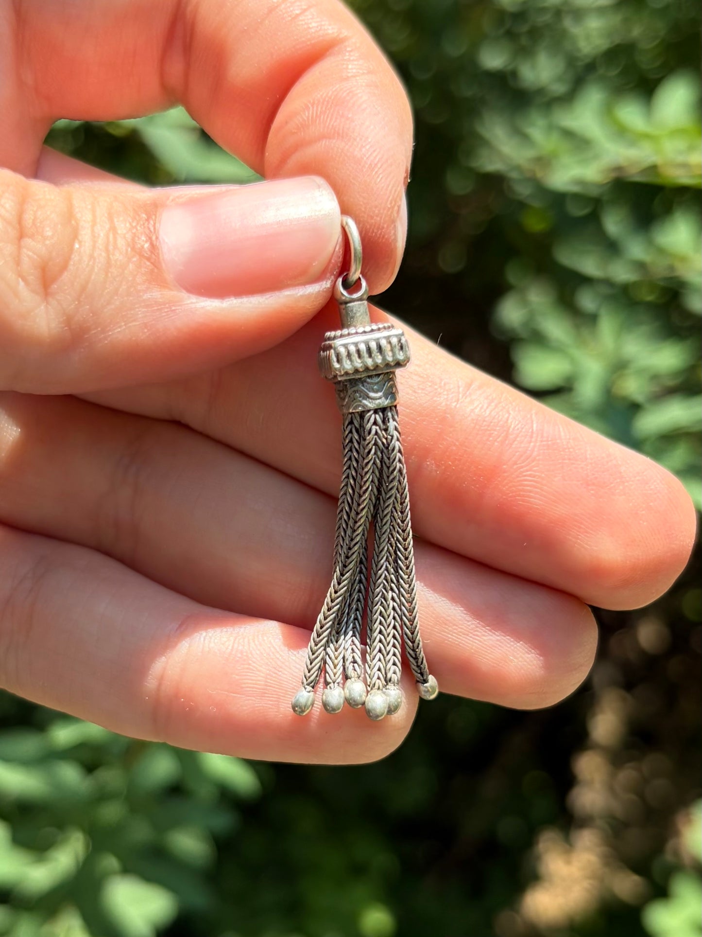 Sterling Silver Tassel #1