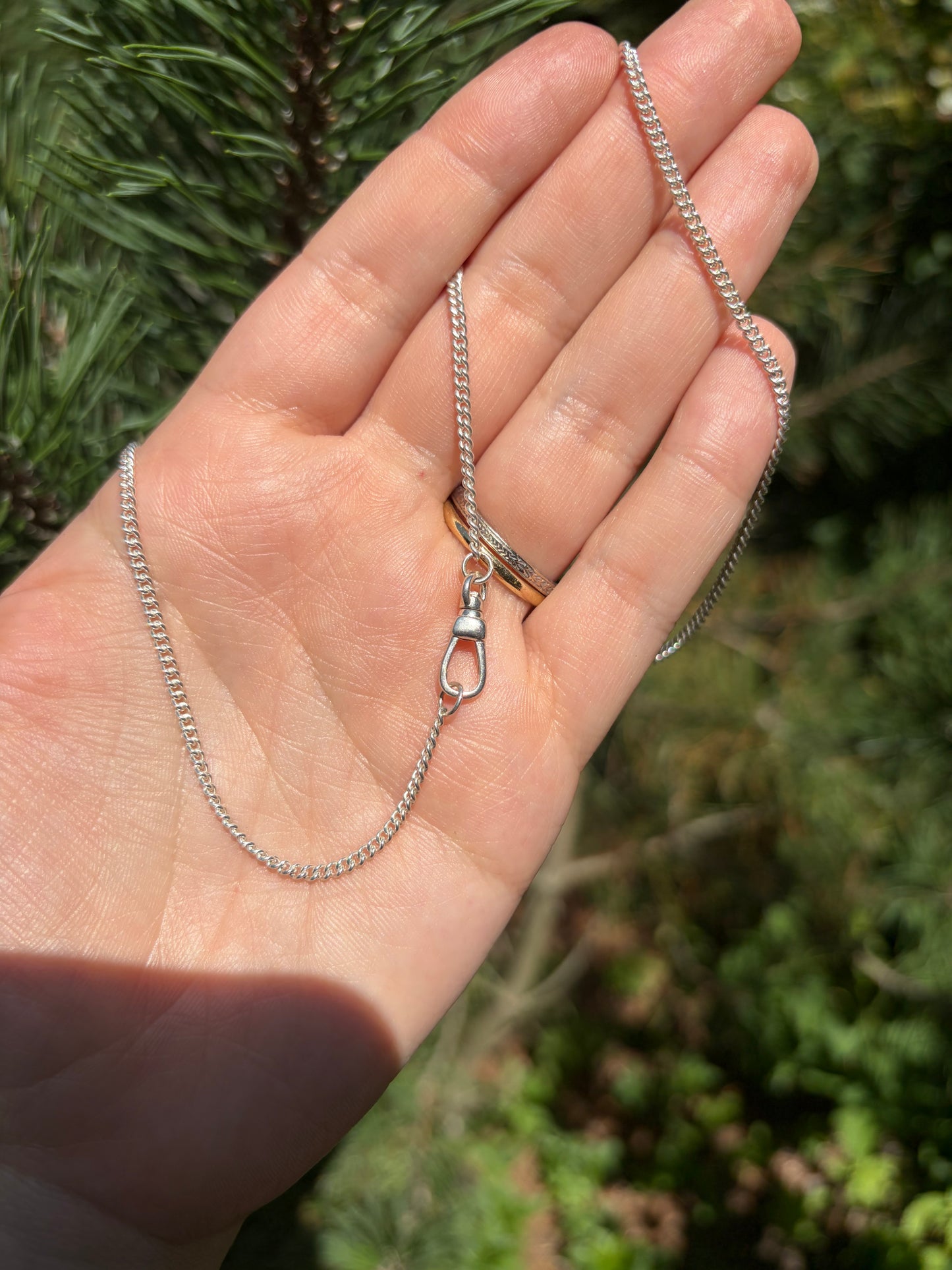 Vintage Inspired 18.75” Curb Chain