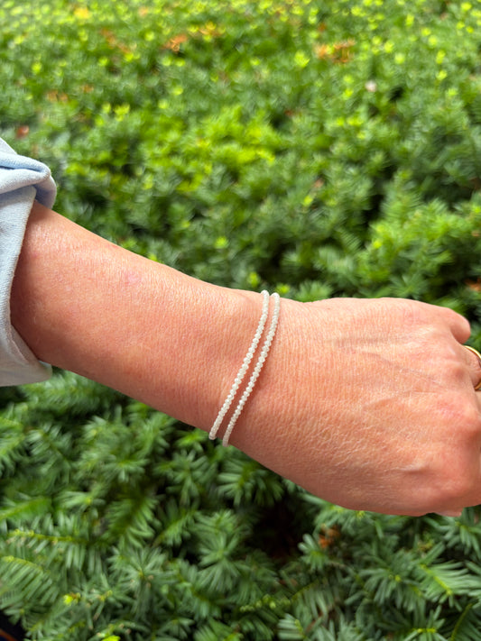 “Hawthorne Handmade” Diamond Bead Bracelet