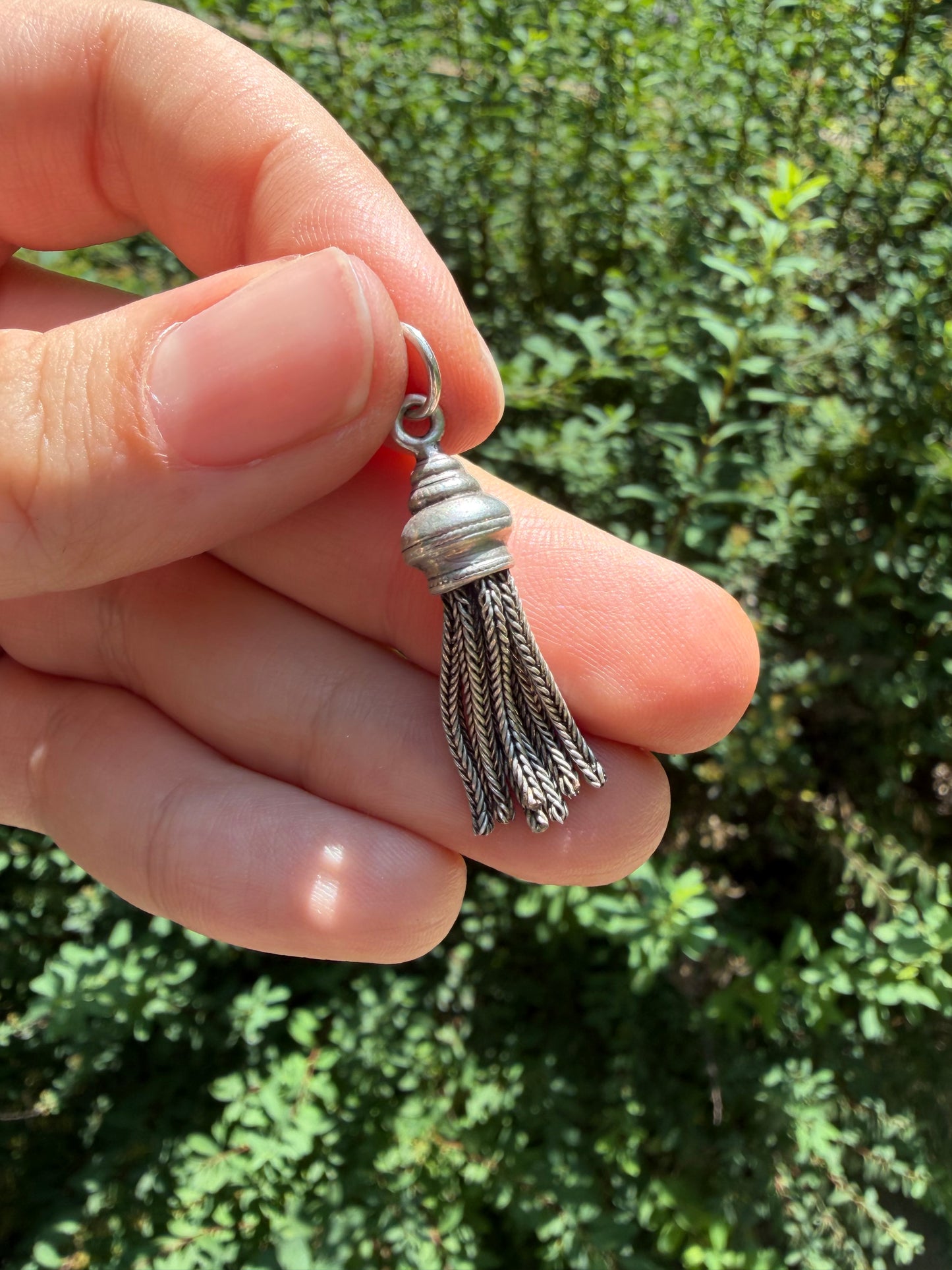 Sterling Silver Tassel #2