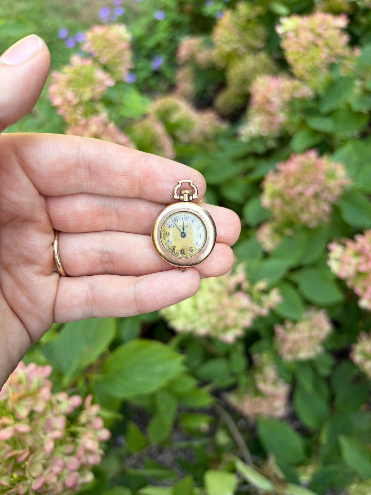 Elgin Gold Fill Vintage Pocket Watch