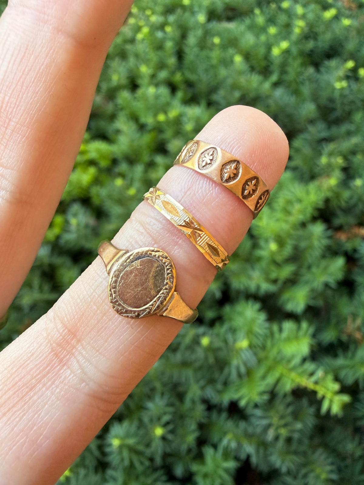Vintage Baby Rings