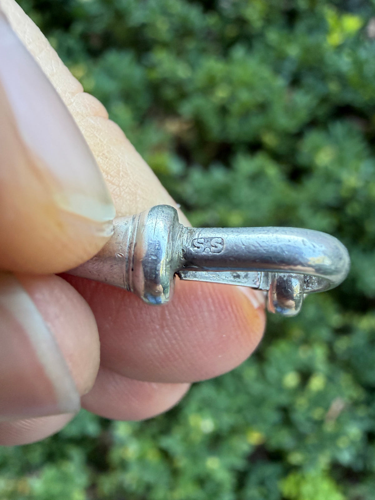 Vintage Figaro and Graduated Curb “Franken-chain”
