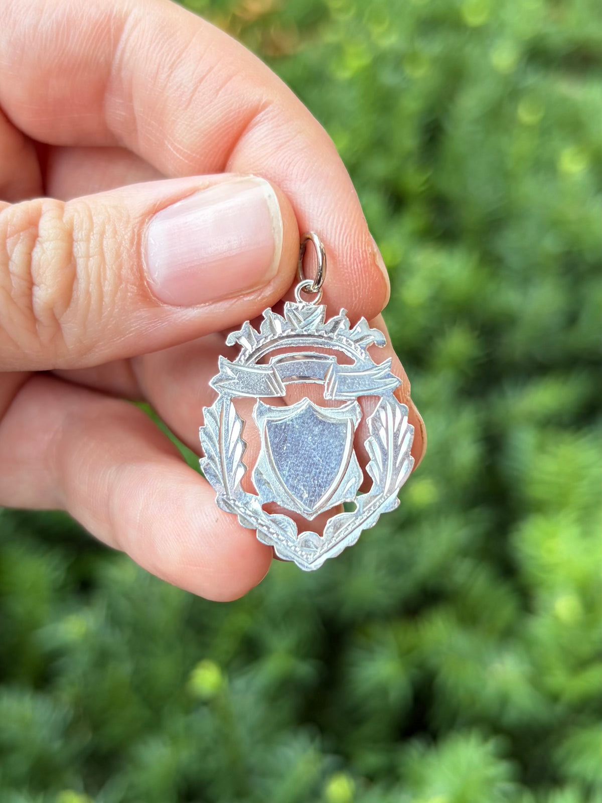 Antique Sterling Silver Medal