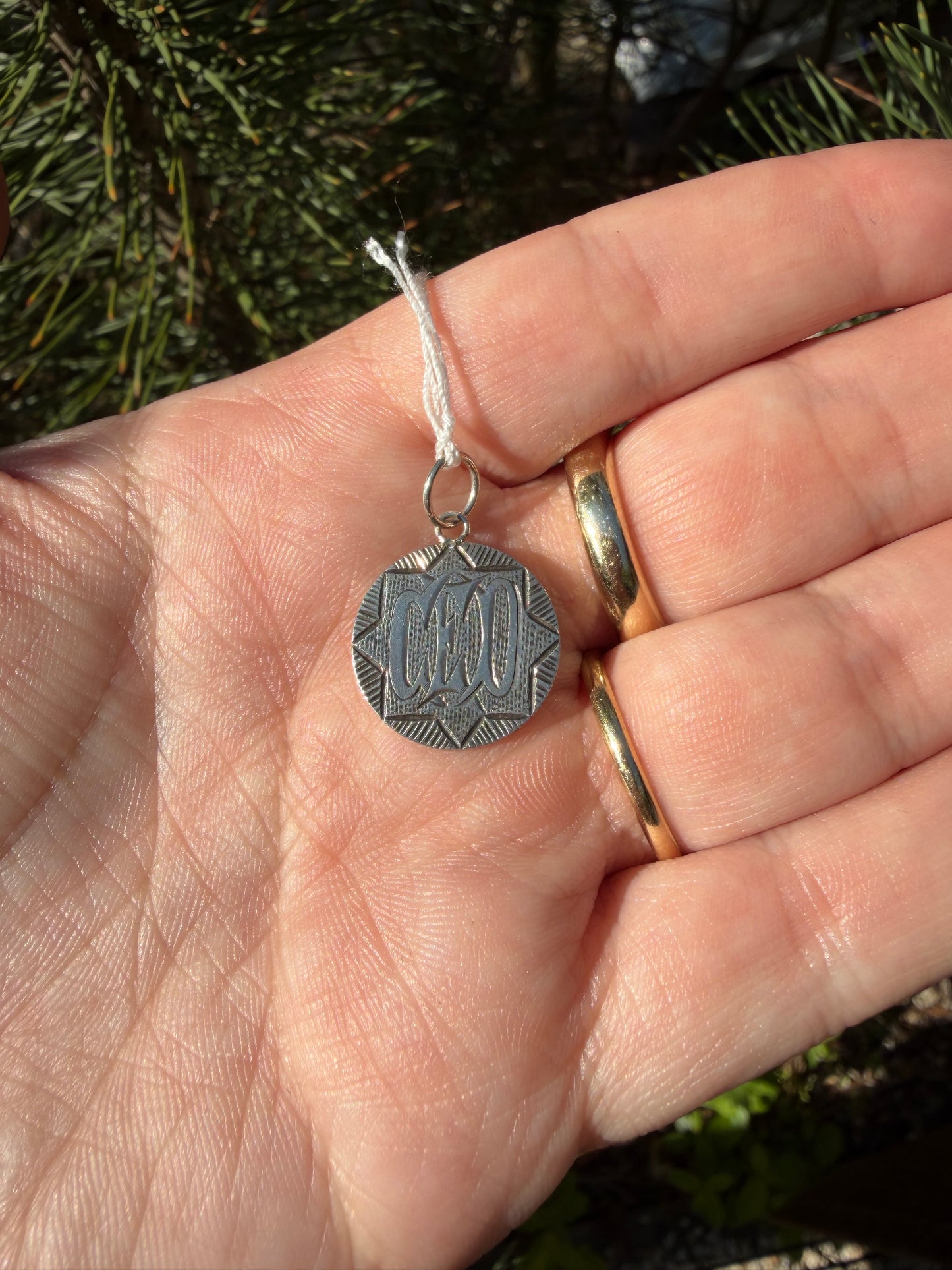 “CED” Victorian Love Token