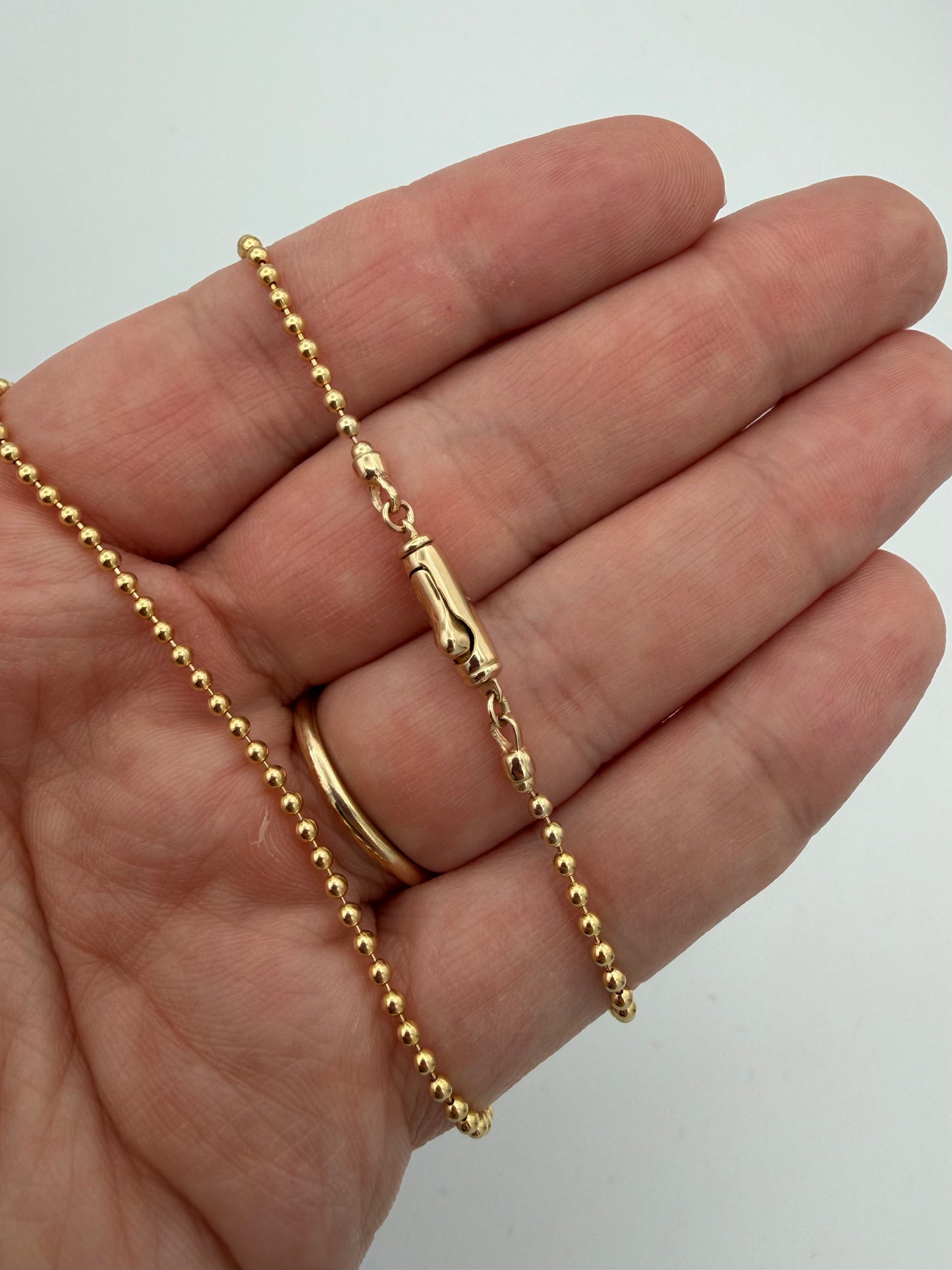 14K Ball Chain