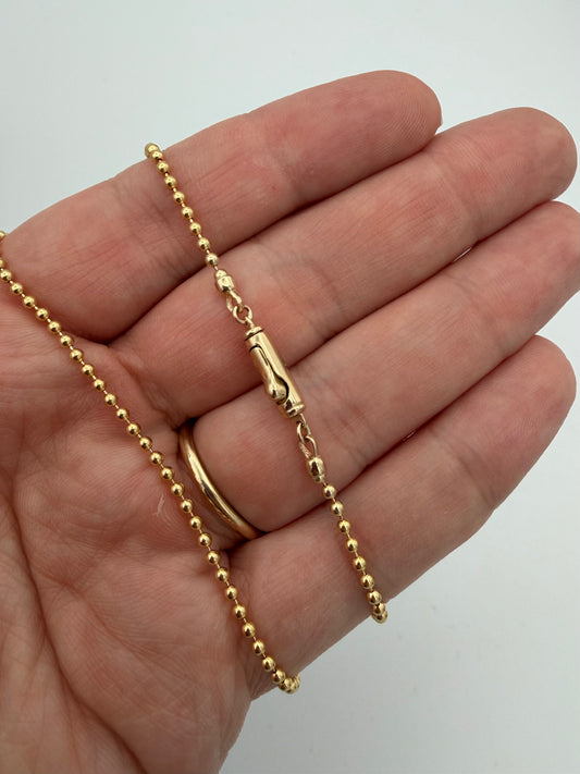 14K Ball Chain