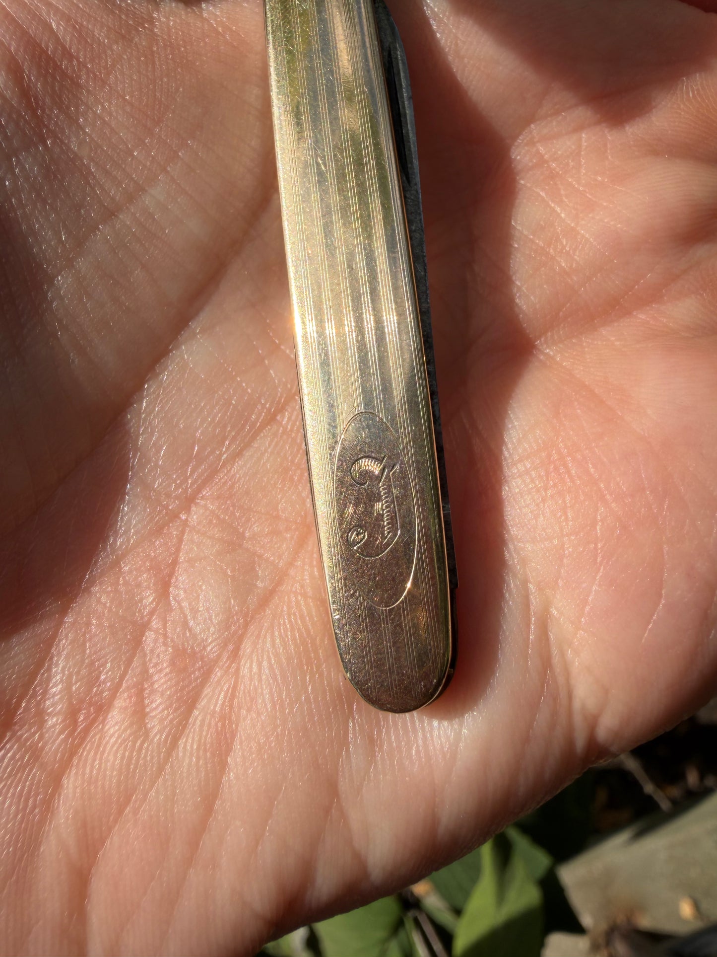 Vintage Gold Fill Pocket Knife