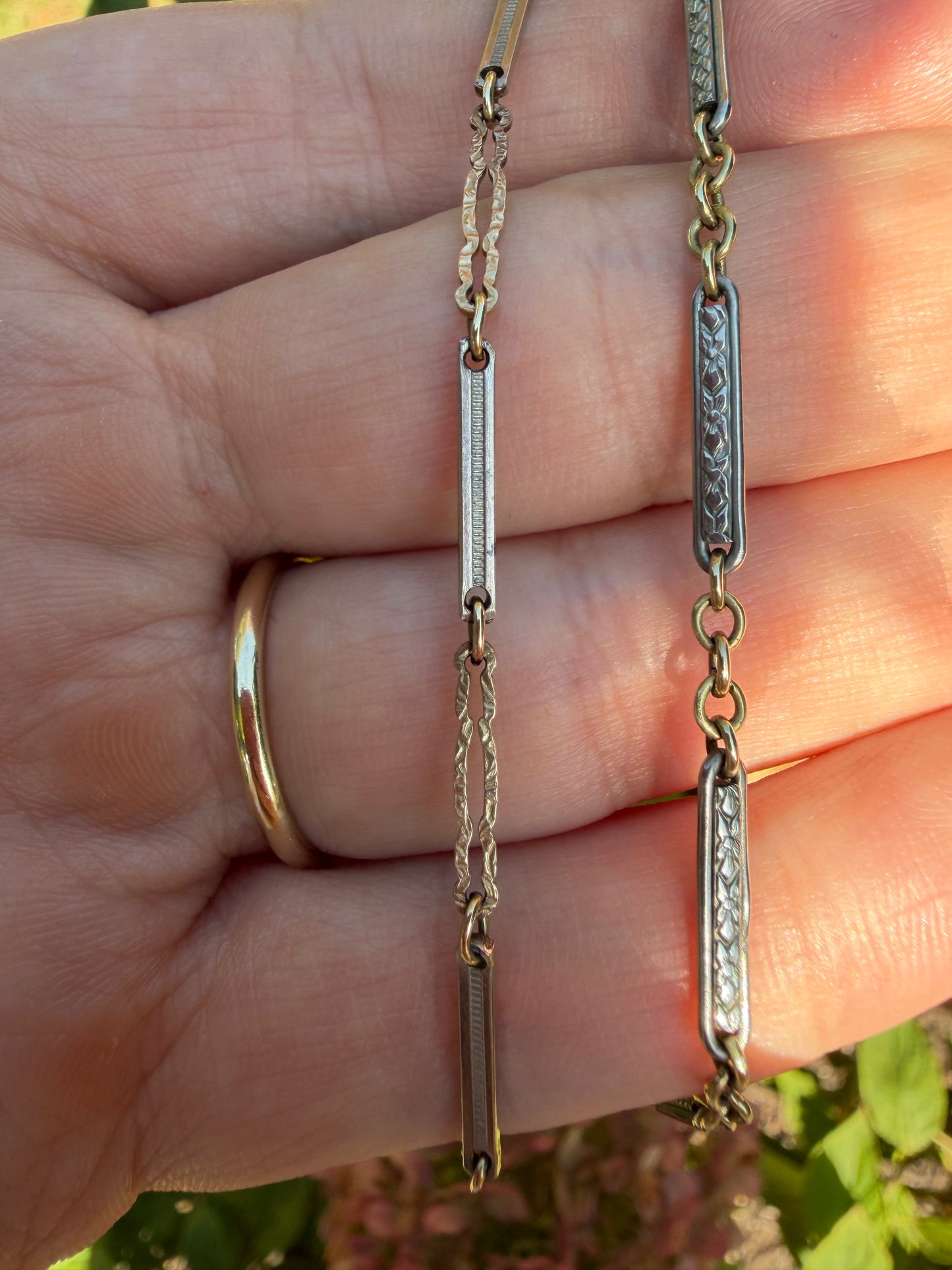 Vintage Bar Link "Franken-chain"
