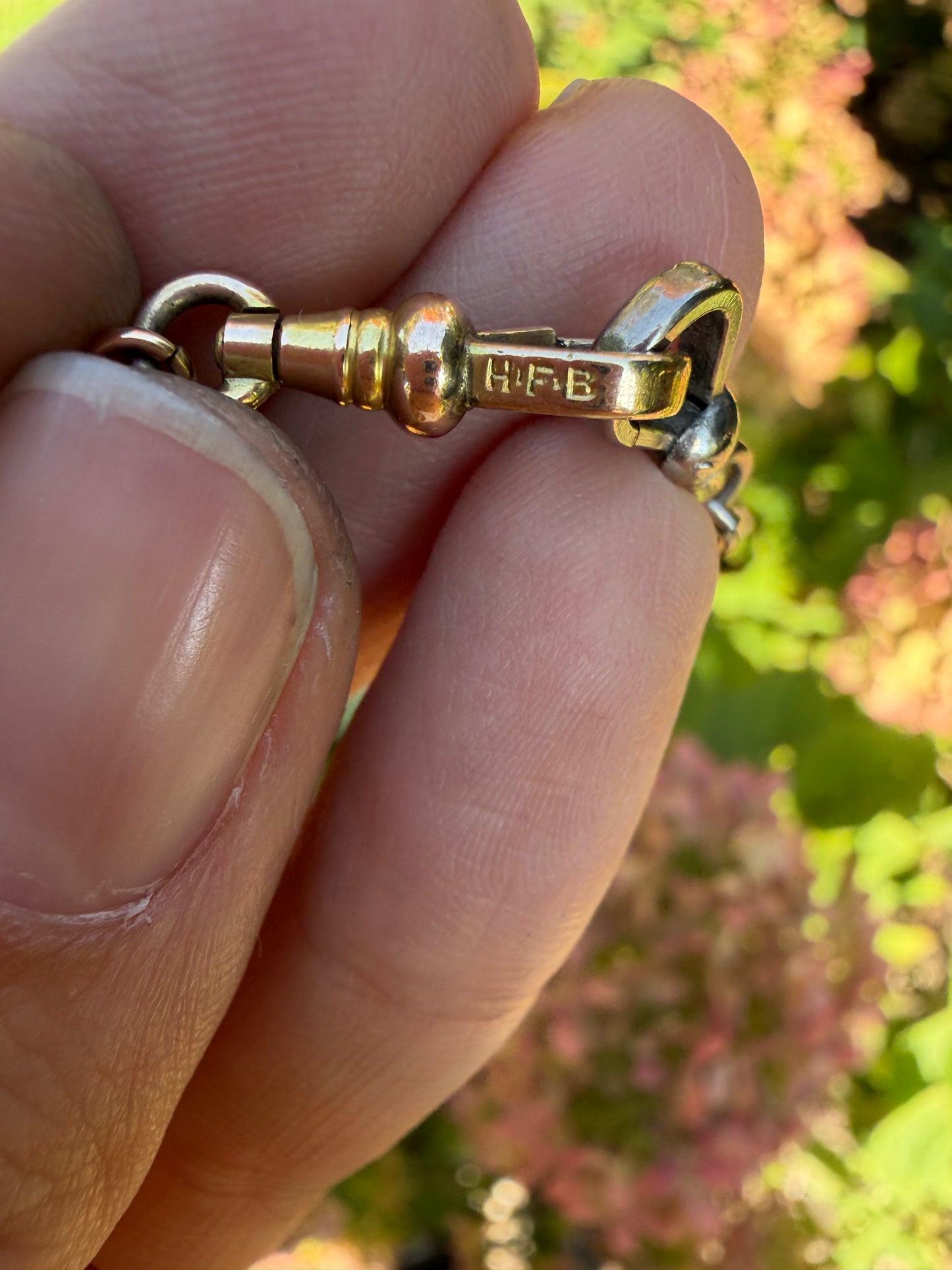 Vintage Bar Link "Franken-chain"