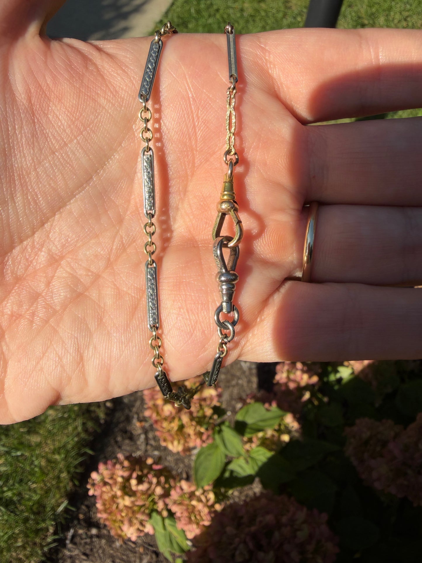 Vintage Bar Link "Franken-chain"