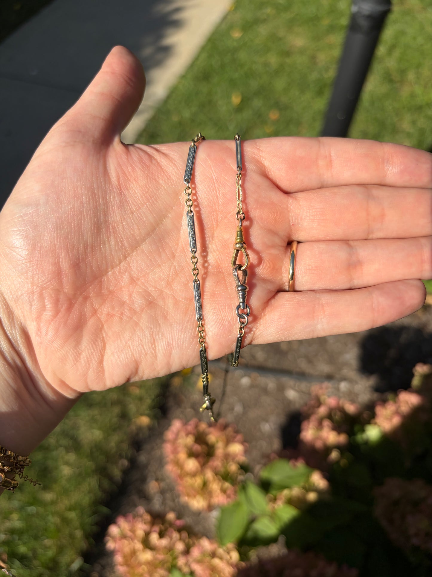 Vintage Bar Link "Franken-chain"