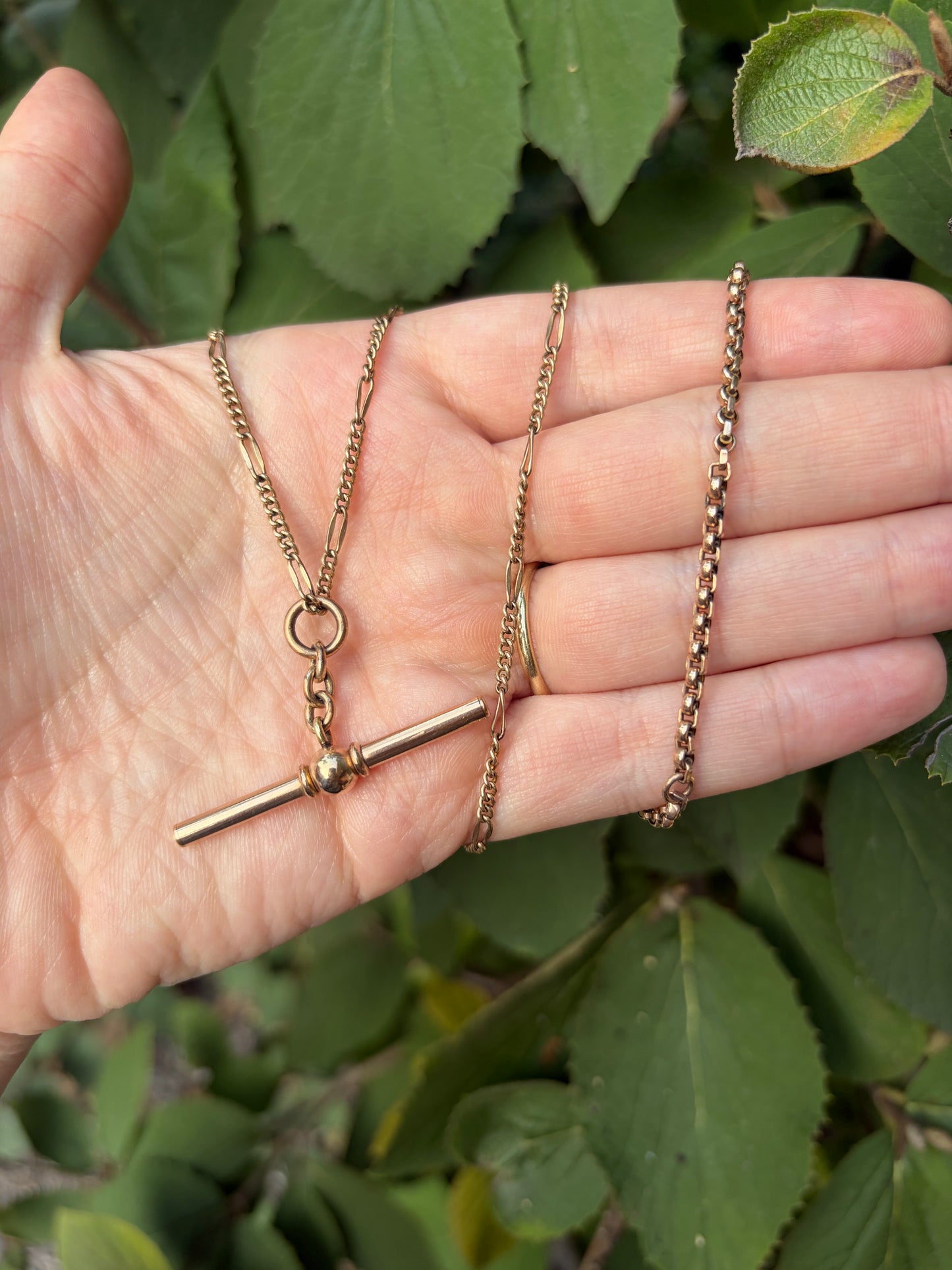 Vintage Rolo and Figaro Style "Franken-chain"