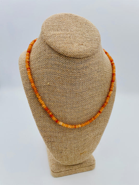 Gemstone Necklace Red Aventurine