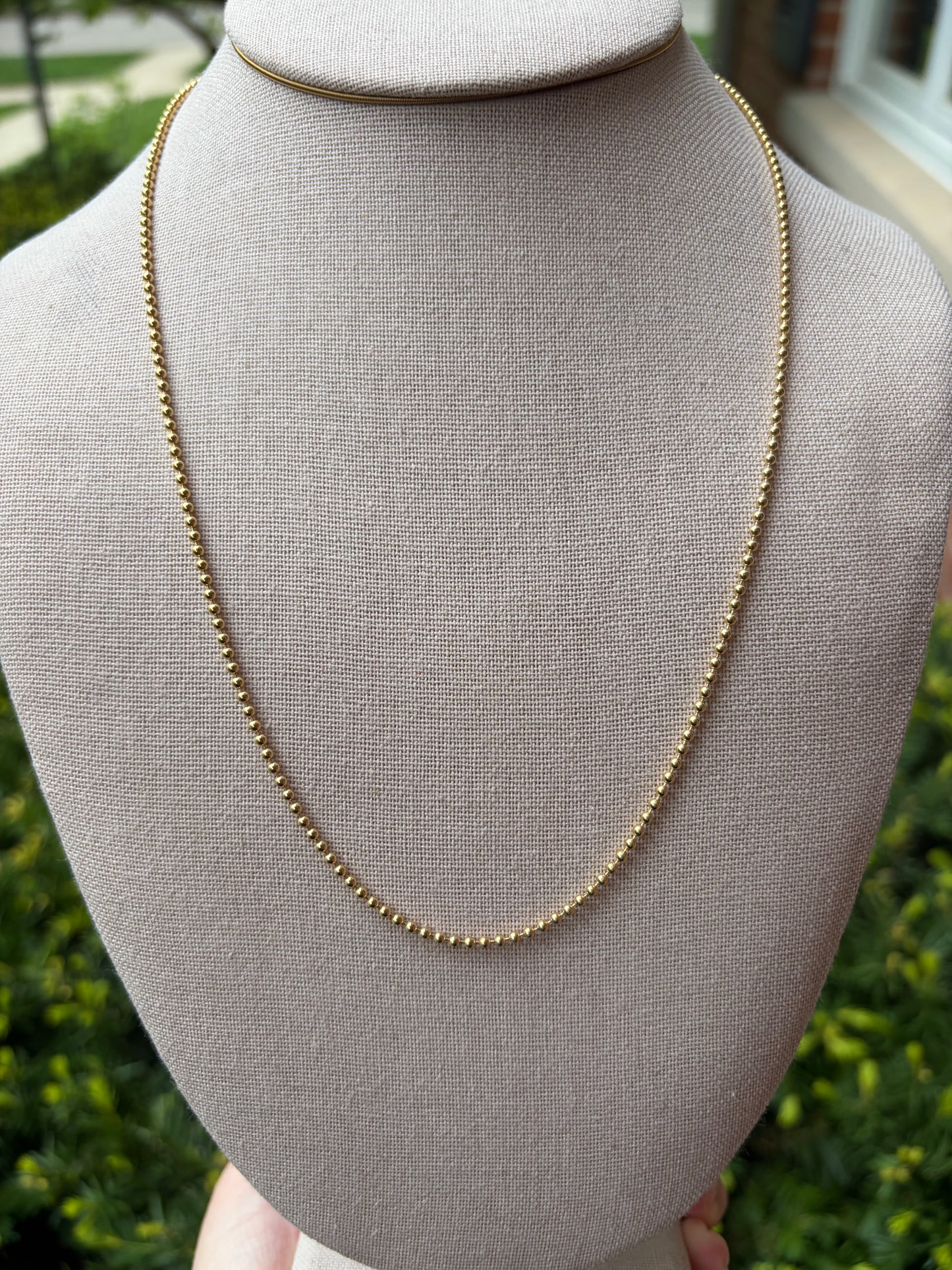 14k Ball Chain