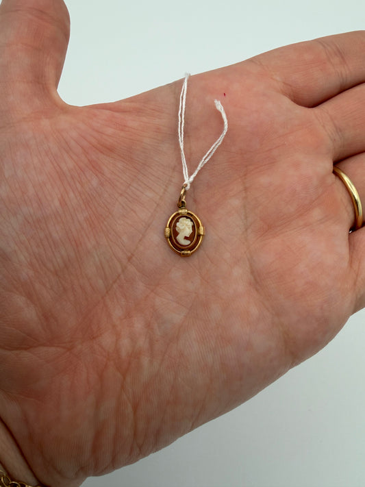 14k Petite Cameo