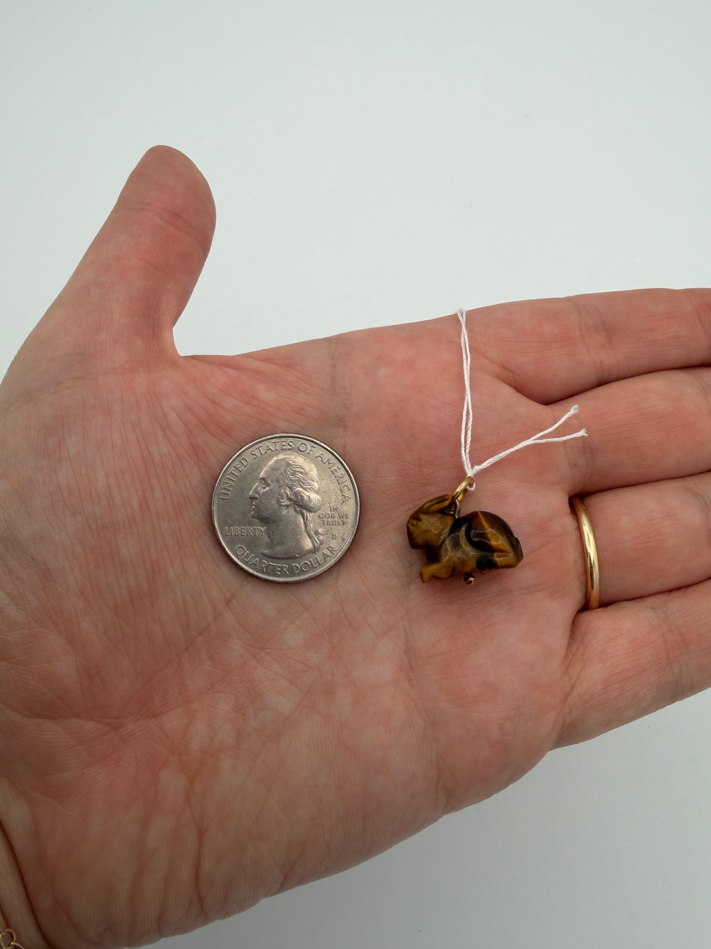 Tiger's Eye Bunny