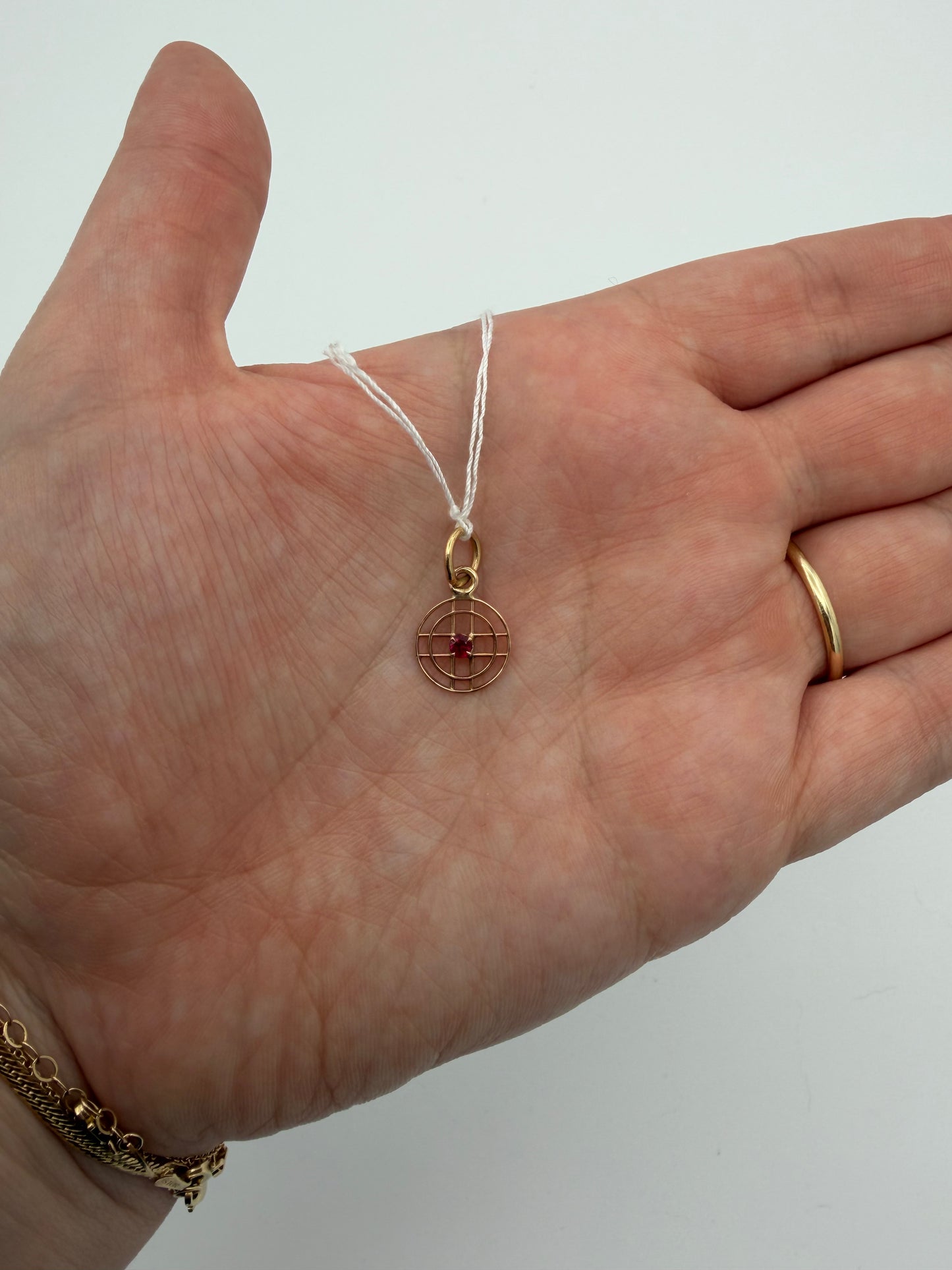 14k Ruby Charm