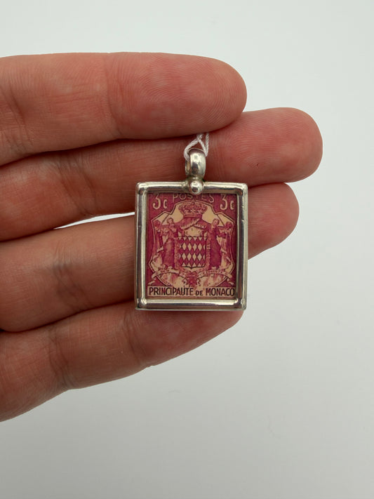 Vintage Stamp Charm
