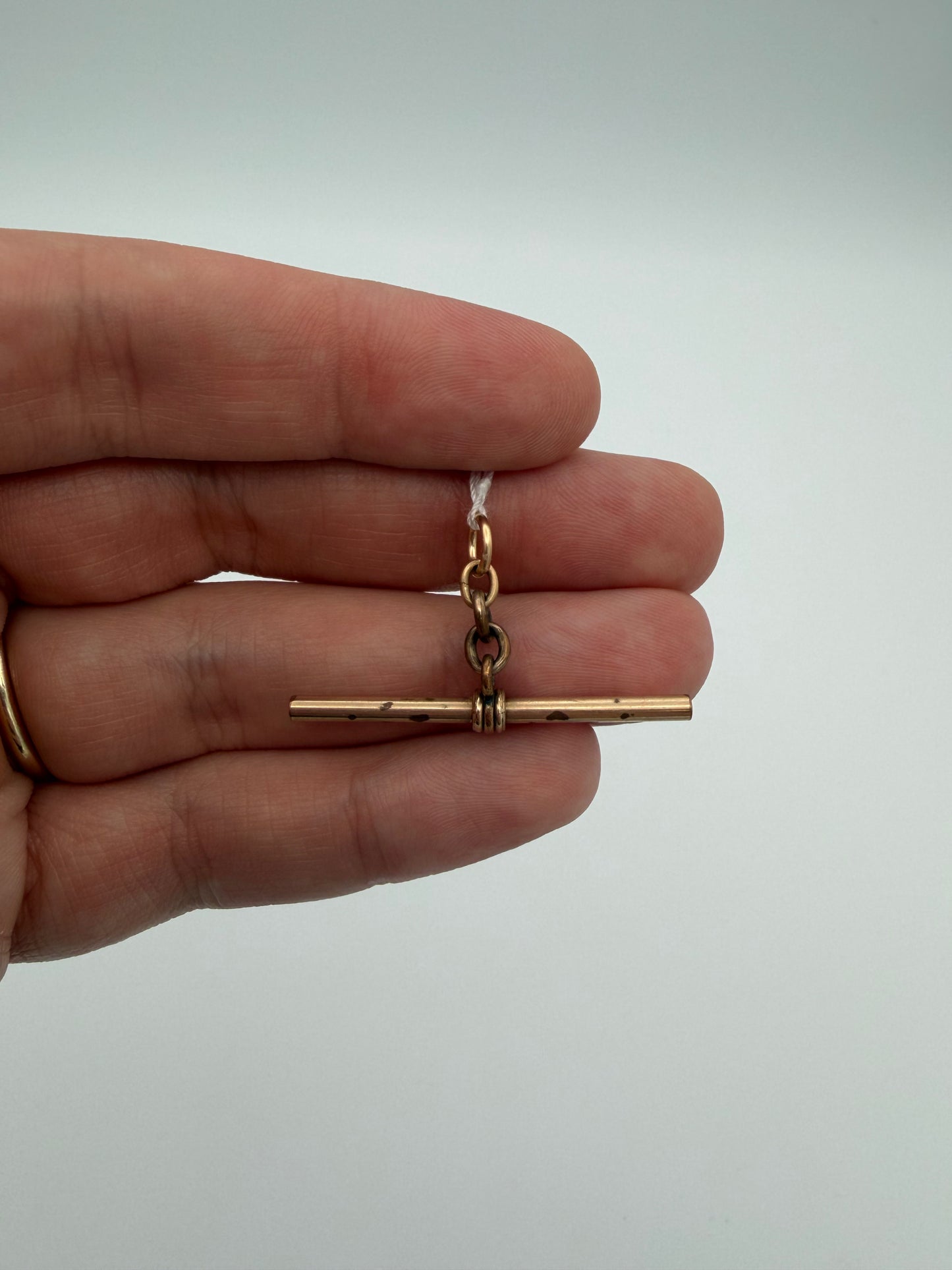 Vintaged Gold Filled Tbar #2