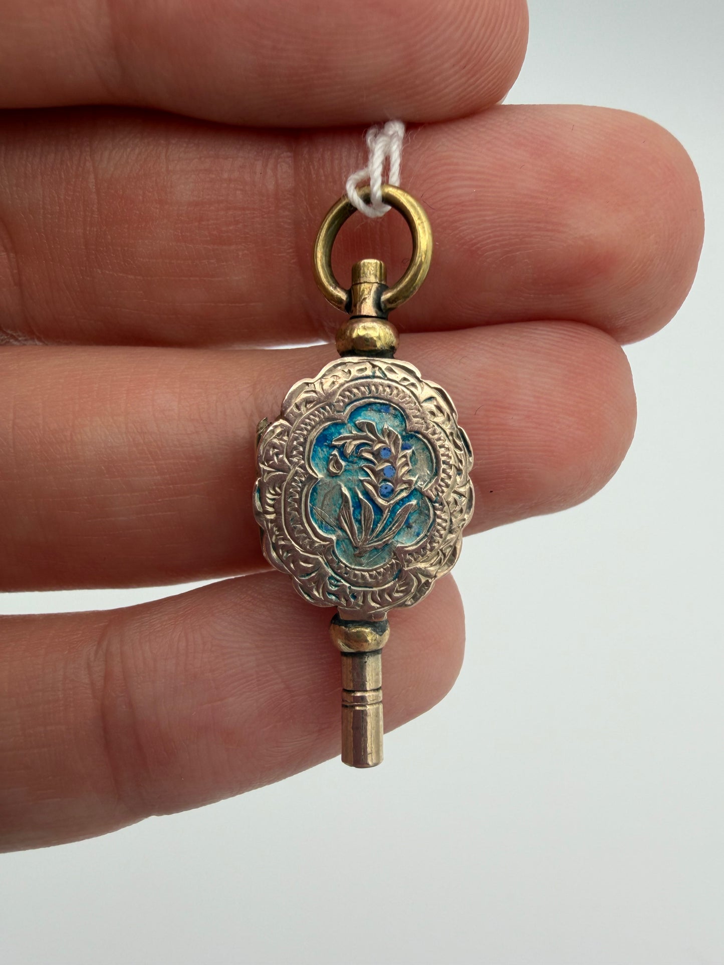 Gold Cased Watch Key