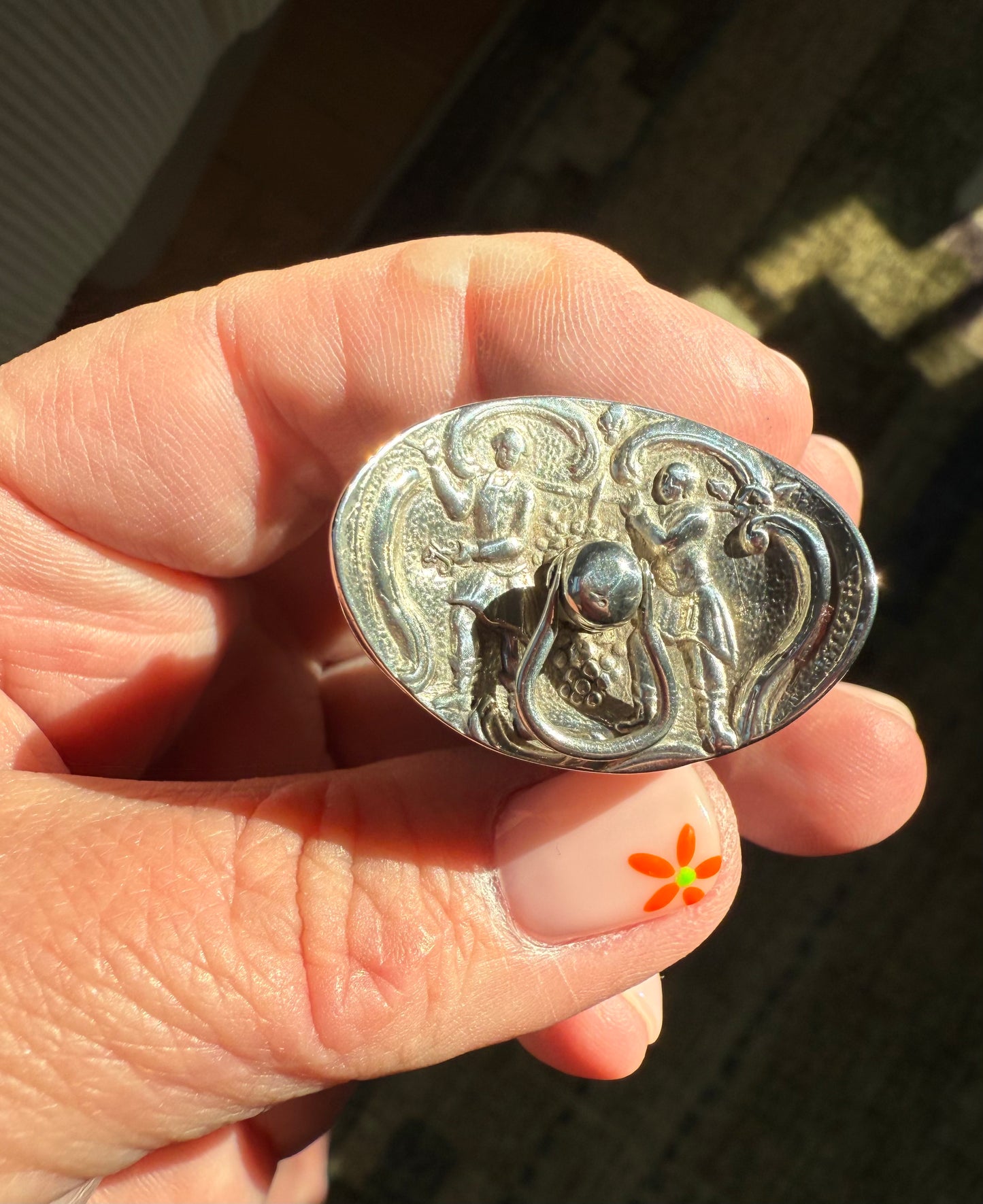 Antique Dutch Peppermint Box