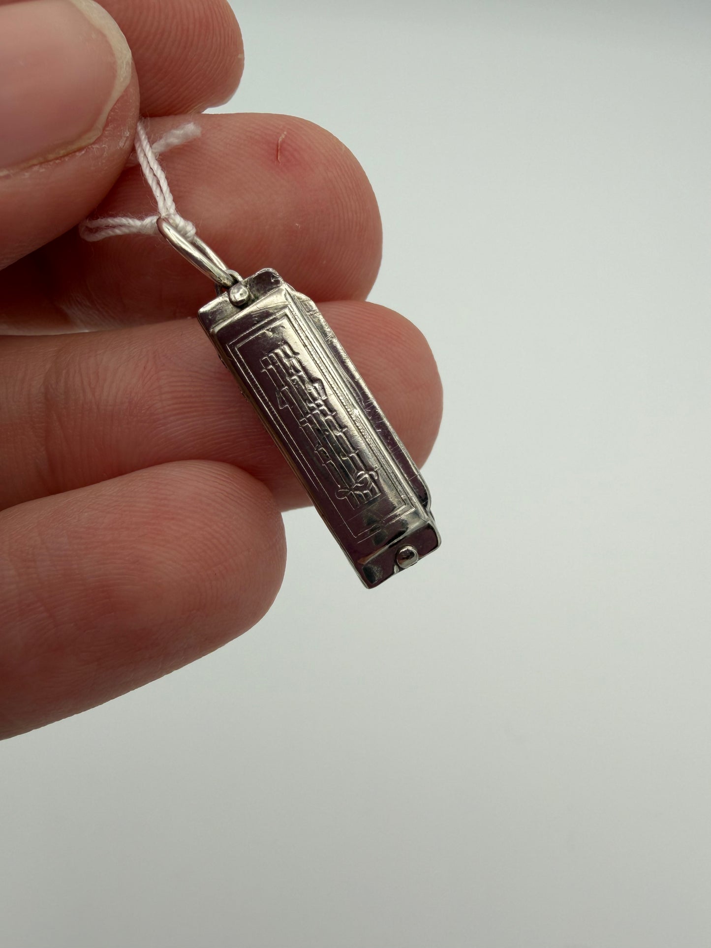 Sterling Silver Harmonica