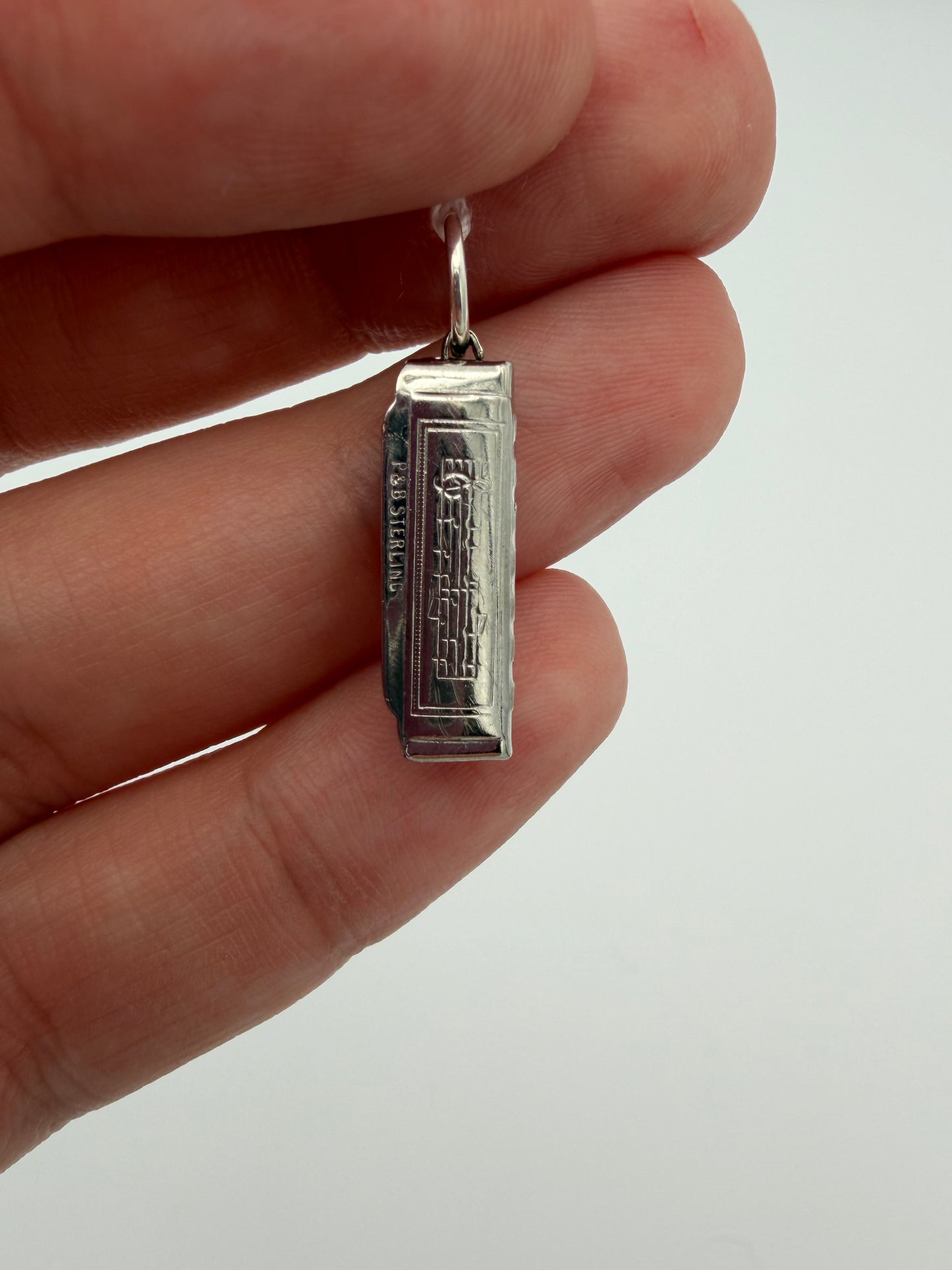 Sterling Silver Harmonica