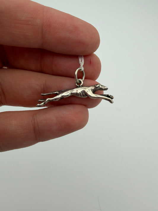 Sterling Silver Greyhound